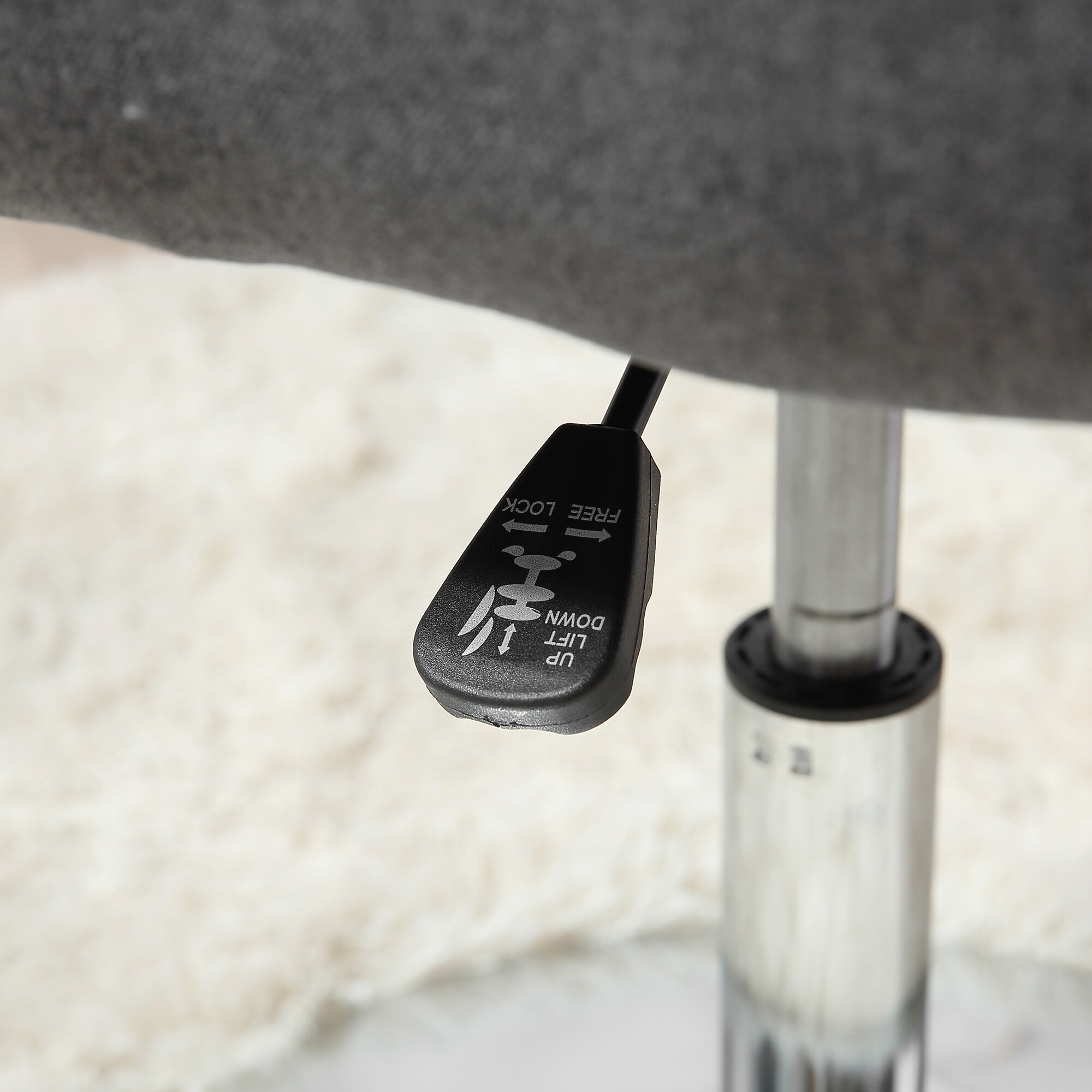 Hocker 833-757V01CG dunkelgrau