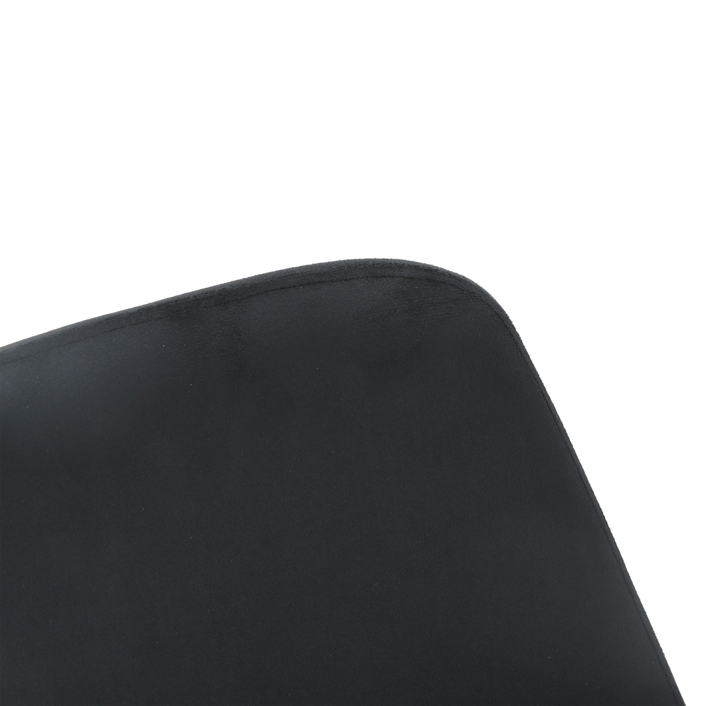 Stuhl Pia schwarz Samt B/H/T: ca. 52,5x86x45 cm