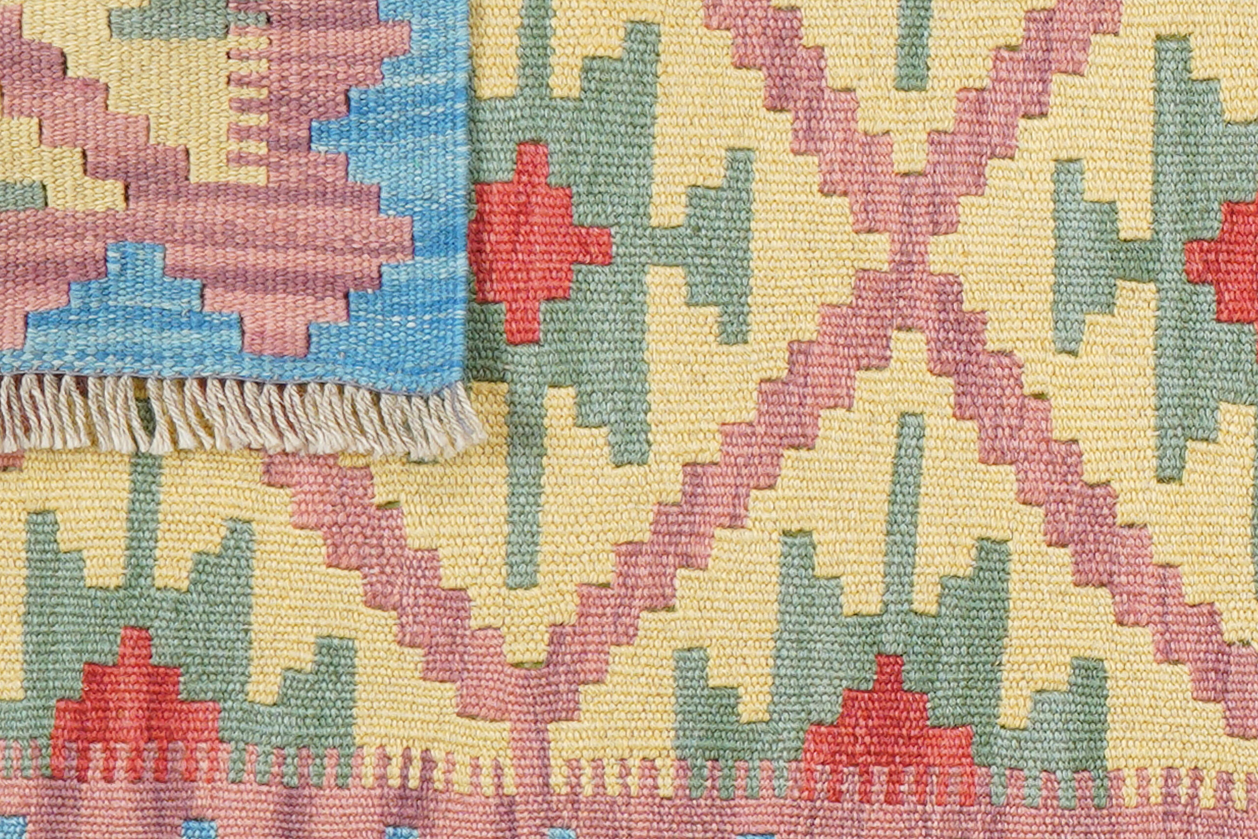 PersaTepp Teppich Kelim Gashgai blau B/H/L: ca. 60x1x198 cm