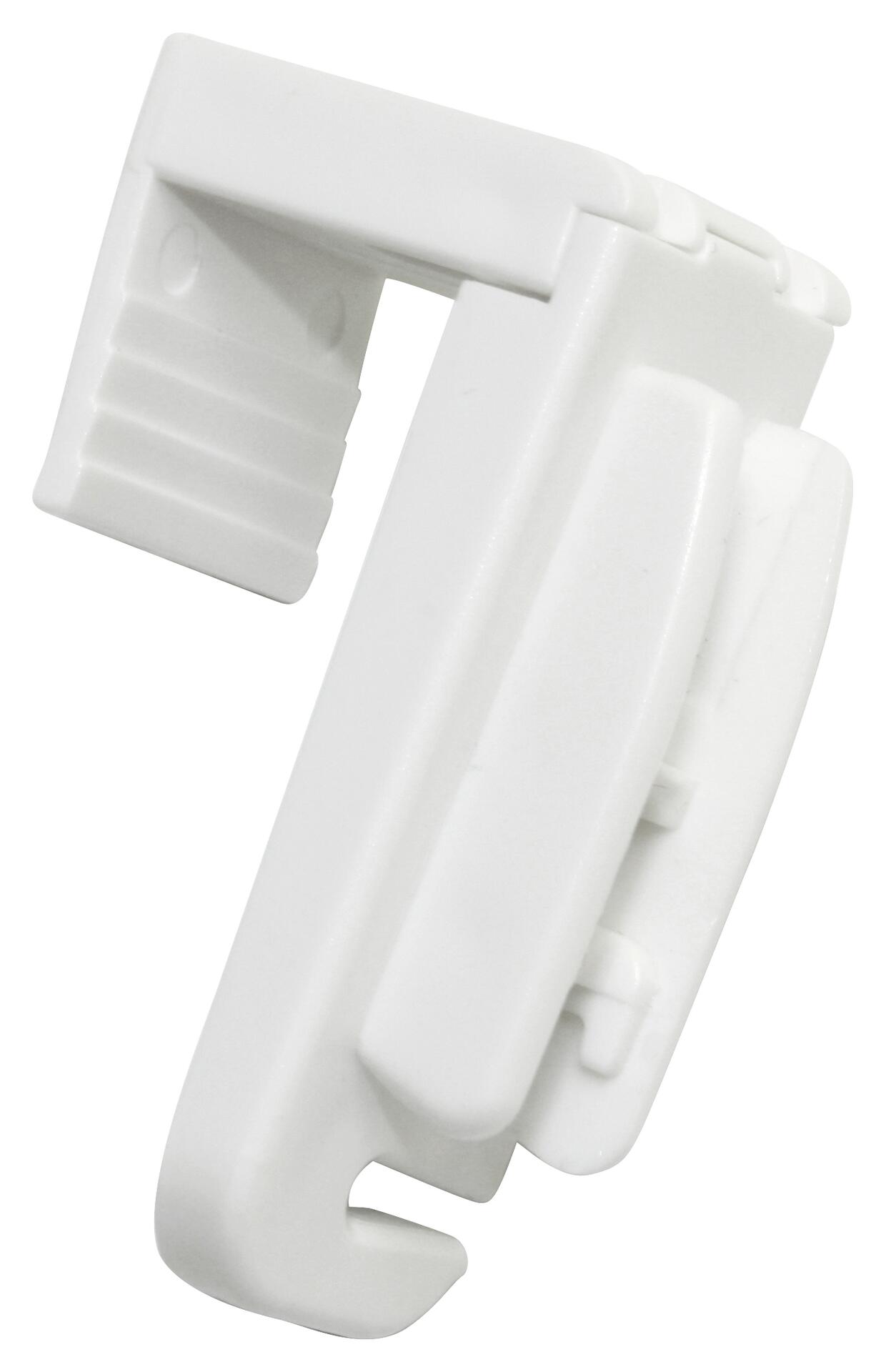 Boviva Klemm-Falzträger für Plissees weiß