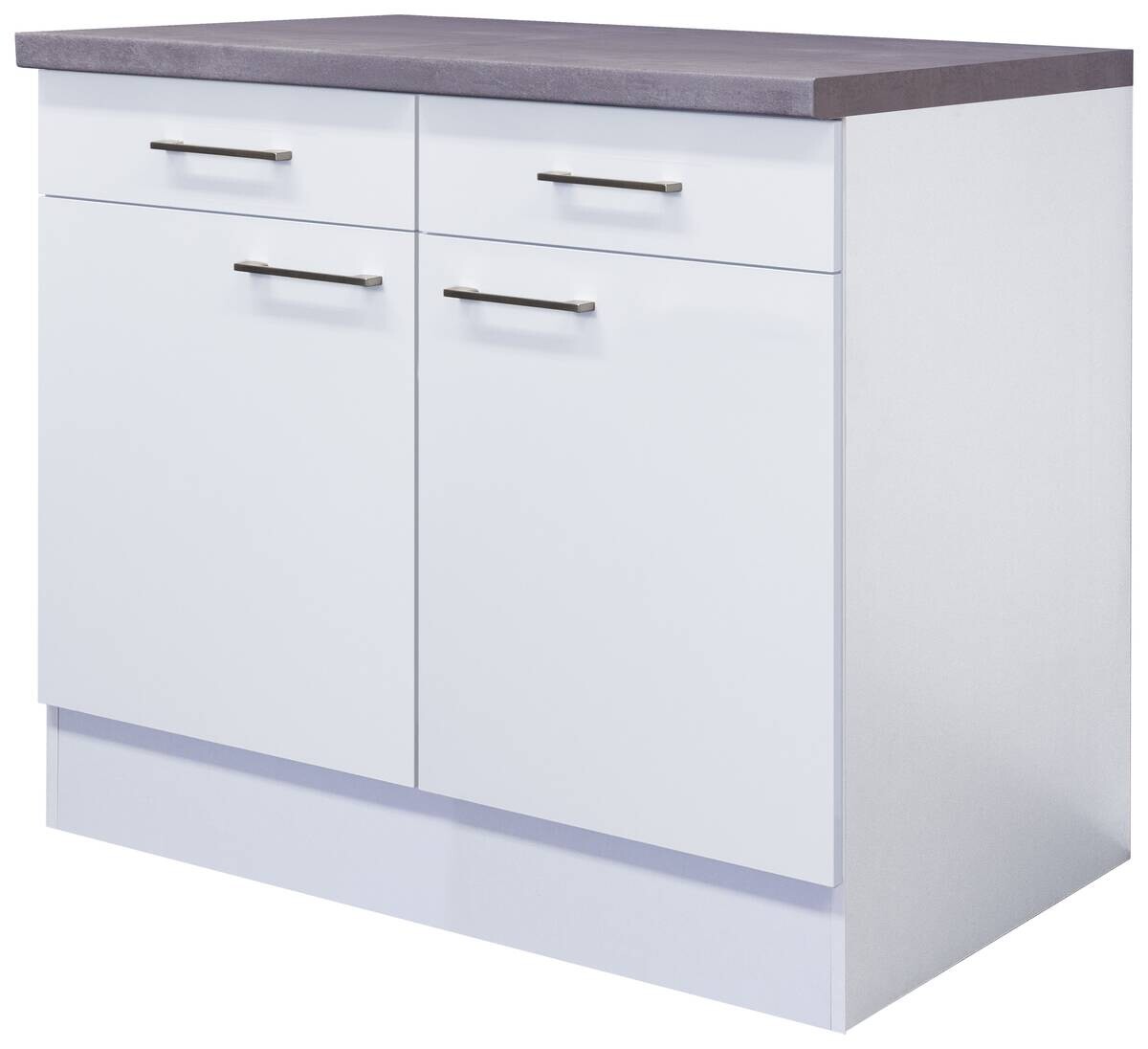Unterschrank Vita weiß matt B/H/T: ca. 100x86x60 cm