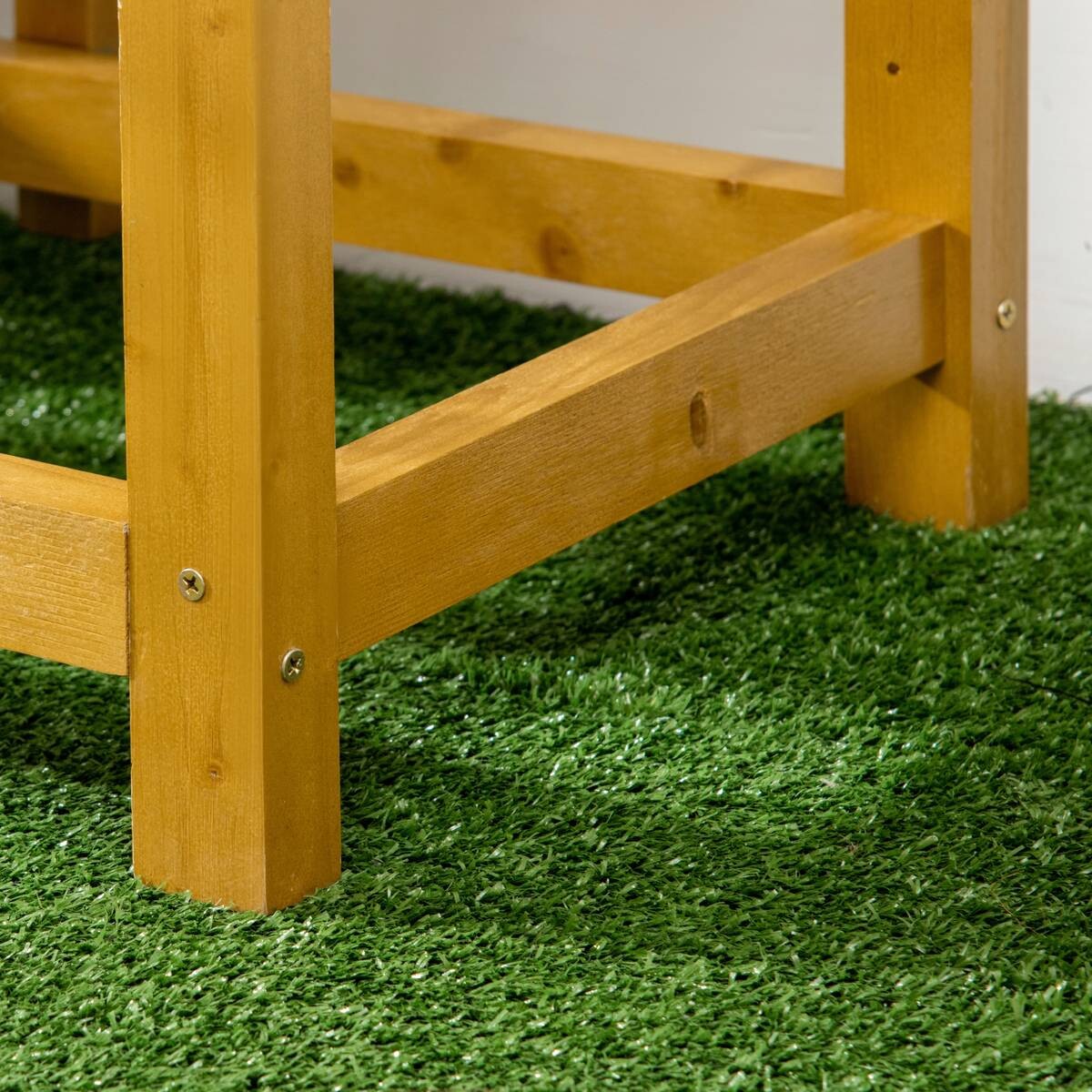 Outsunny Blumenkasten mit Arbeitsfläche