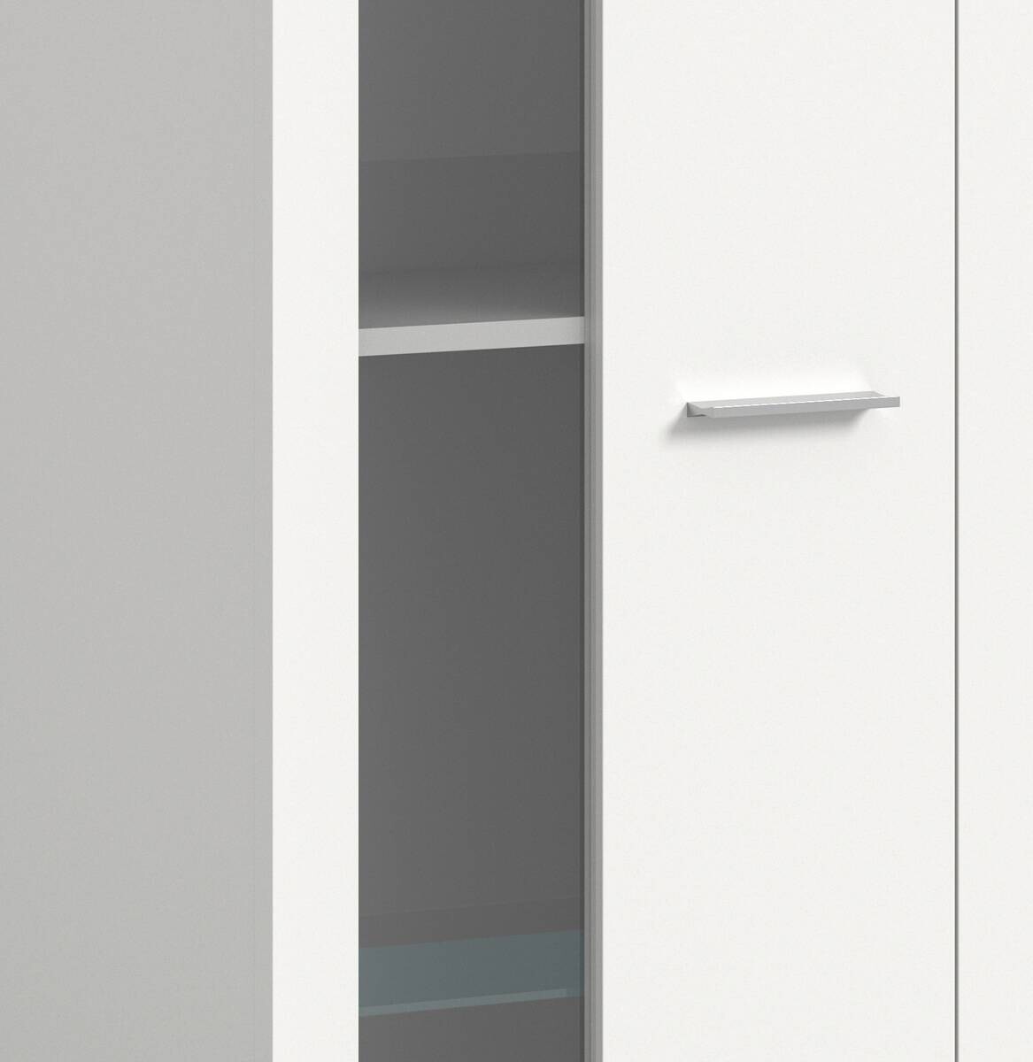 Wohnwand Jam weiß B/H/T: ca. 310x159x35 cm