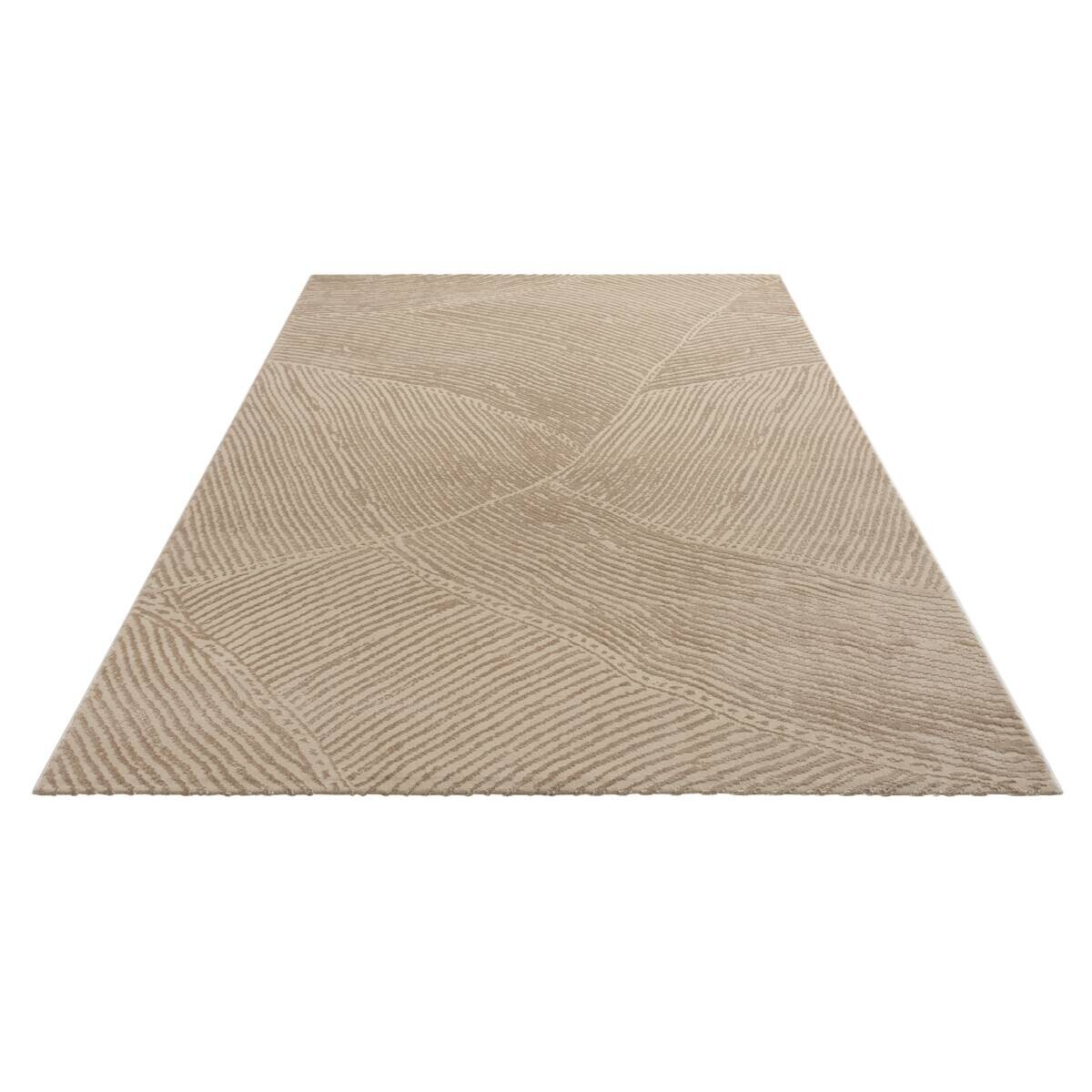 Sanat Kurzflorteppich HERA braun B/L: ca. 120x160 cm