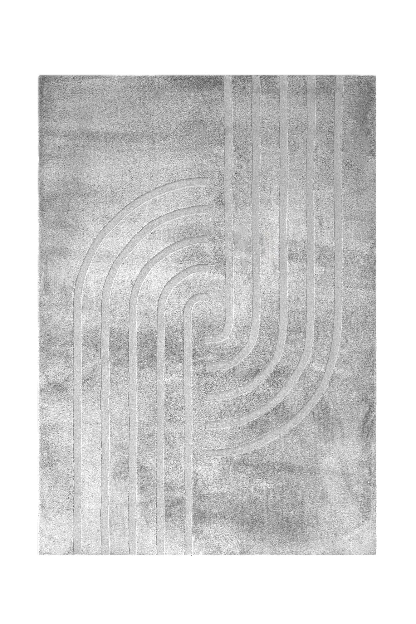 Obsession Teppich Zen Deluxe grau B/H/L: ca. 120x12x170 cm