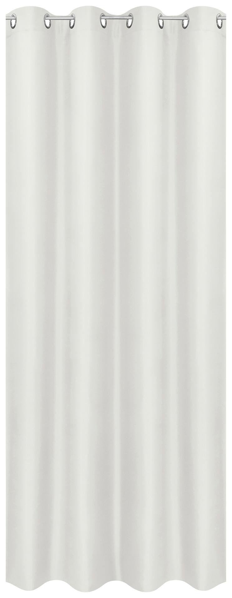 ACUS design collection Ösenvorhang Barnaby weiß B/L: ca. 140x235 cm