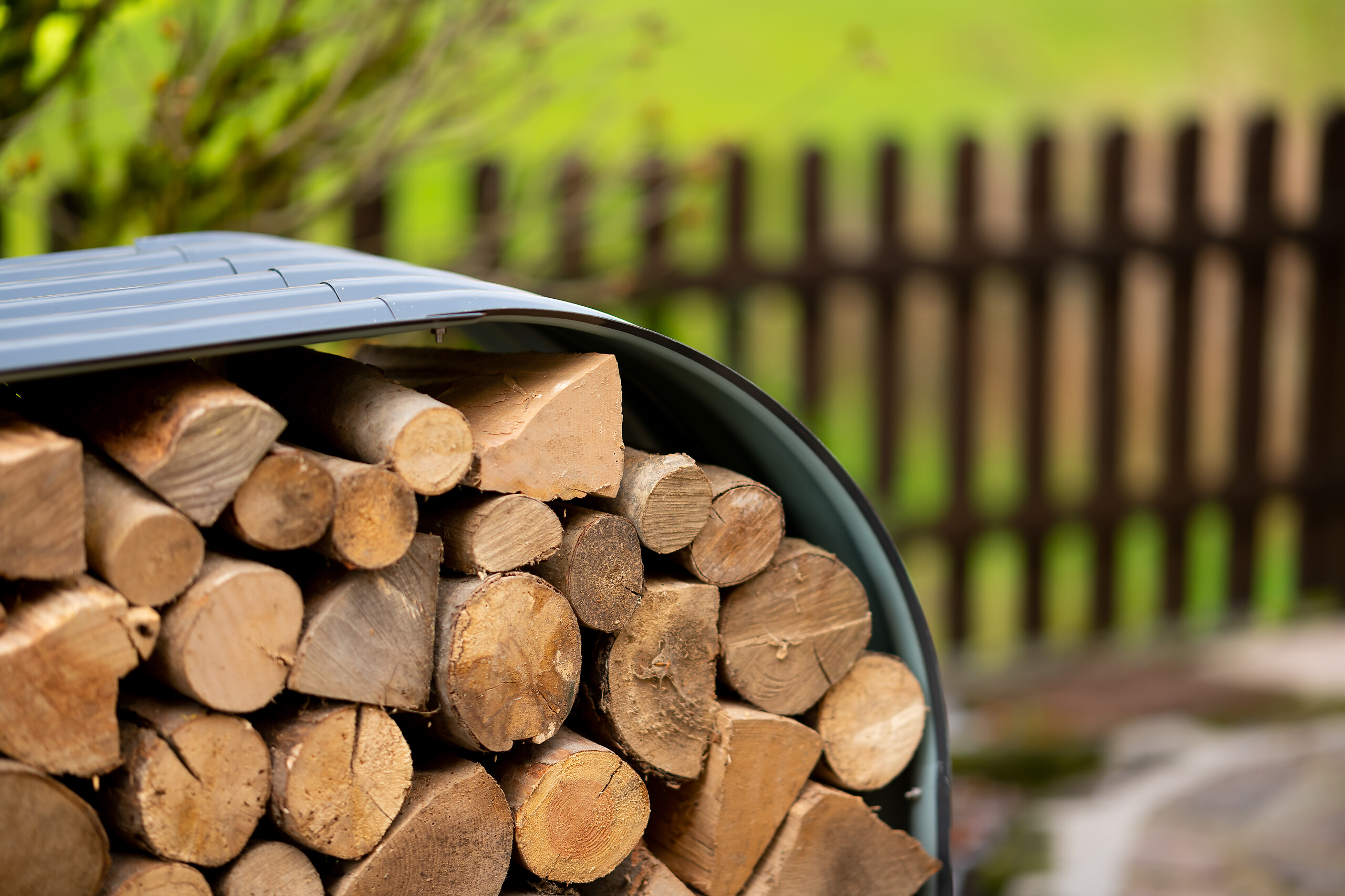 Westmann Kaminholzregal anthrazit B/H/L: ca. 46x111x212 cm