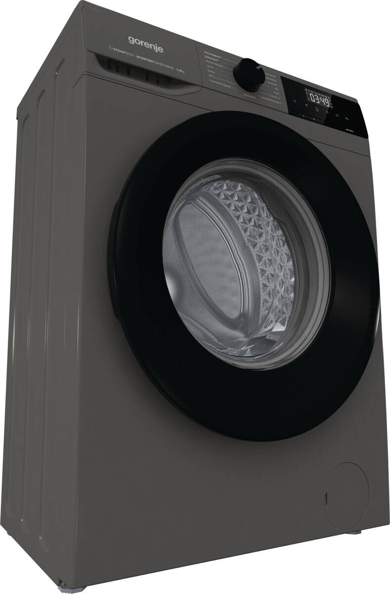 Gorenje Waschmaschine WNHEI84APSA/DE titanfarbig B/H/T: ca. 60x85x54 cm ca. 8 kg