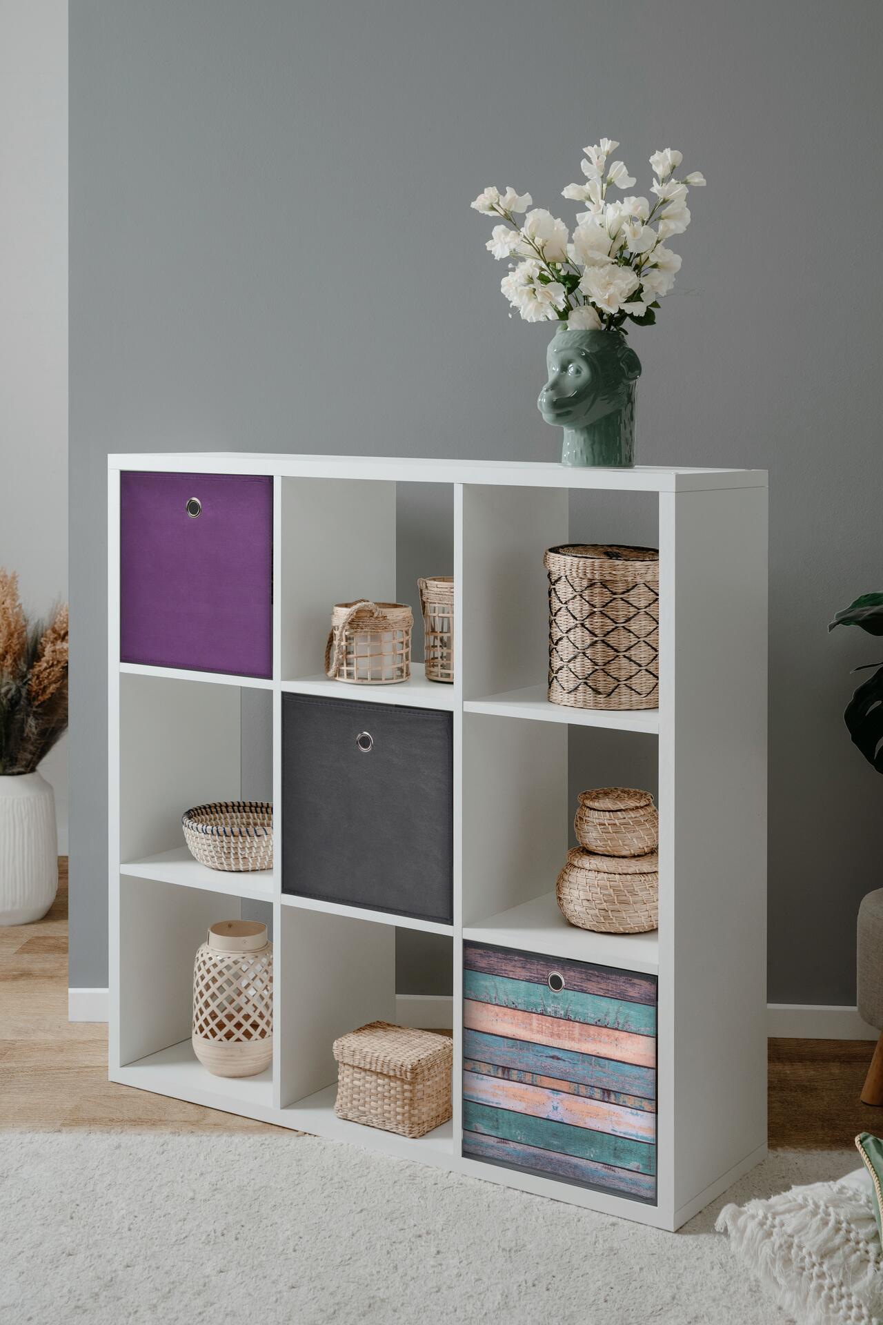 Raumteiler Max weiß B/H/T: ca. 107x107x33 cm