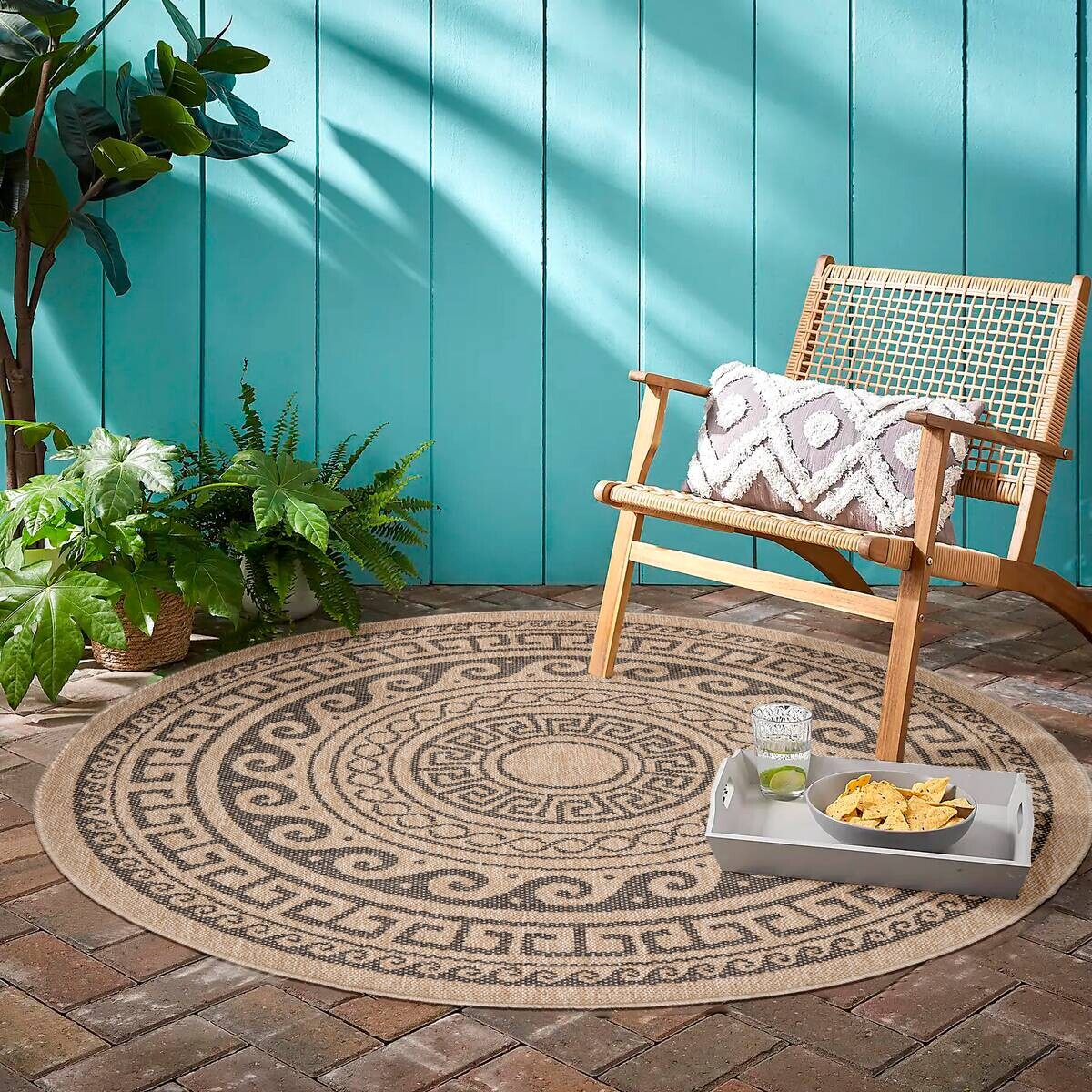 Ayyildiz Teppich COMILLA schwarz D: ca. 160 cm