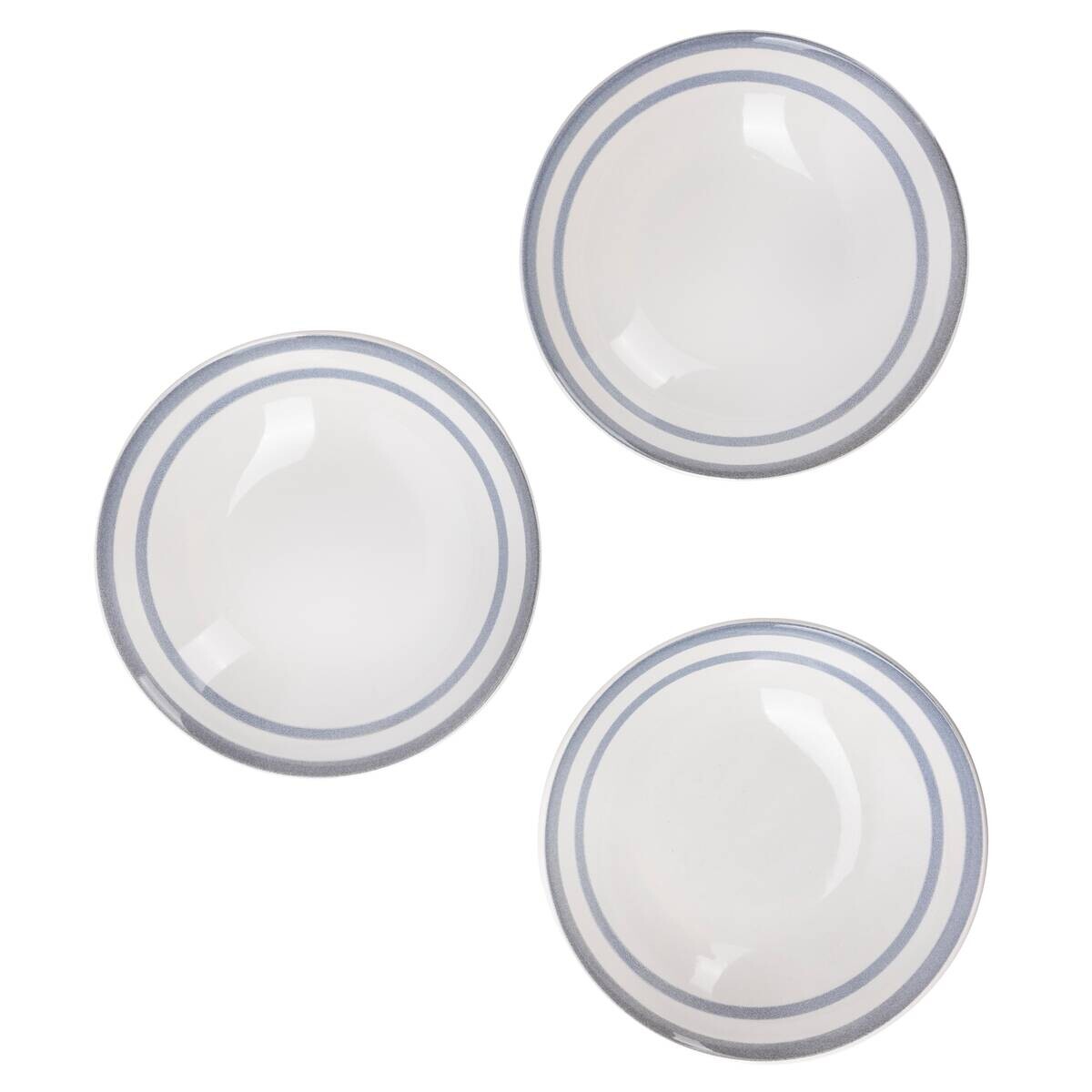 SAN IGNACIO Essteller NOIA weiß Porzellan D: ca. 20 cm