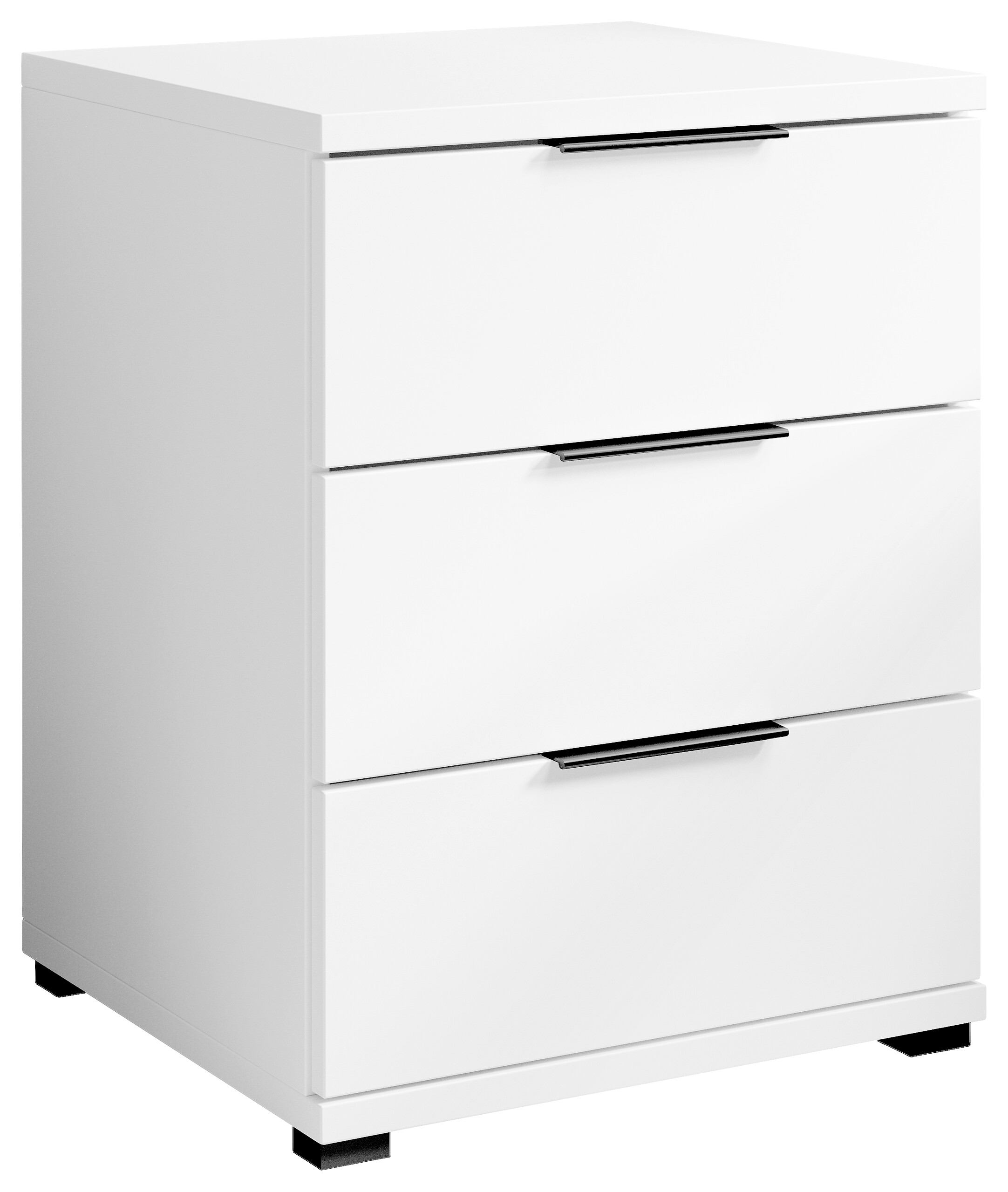 Nachtkonsole Salermo weiß B/H/T: ca. 46x61x42 cm