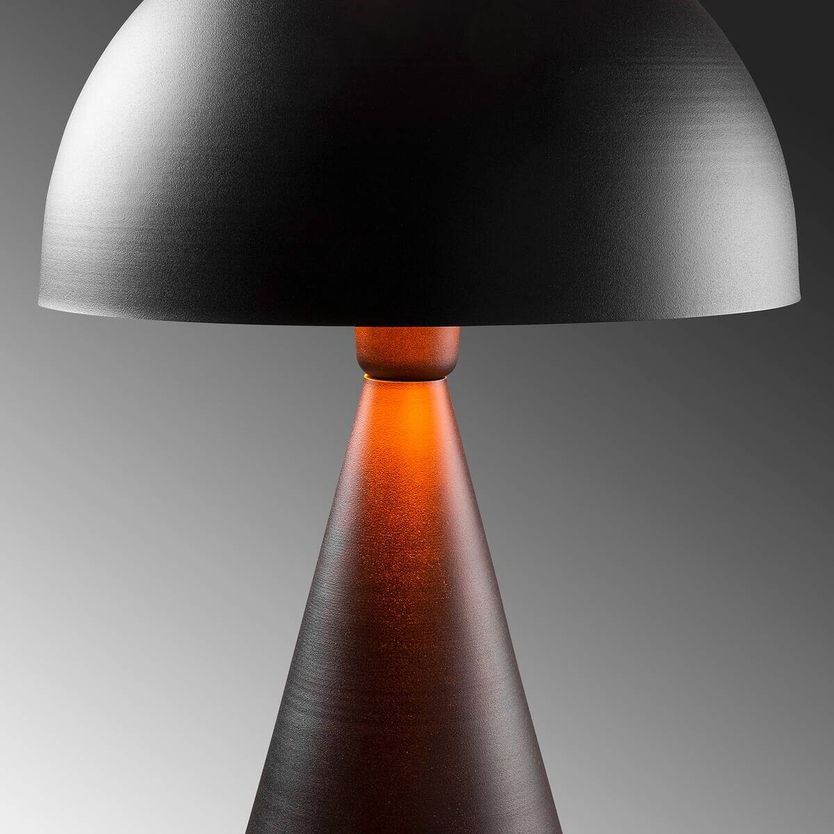 Opviq Tischleuchte Dodo schwarz Eisen B/H/T/L/D: ca. 30x52x30x30x30 cm E27 1 Brennstellen