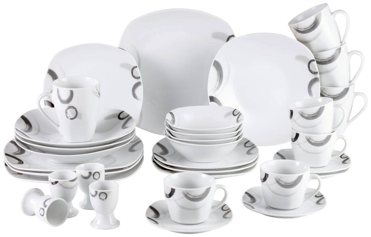 POCOline Kombiservice weiß Porzellan 32 tlg.