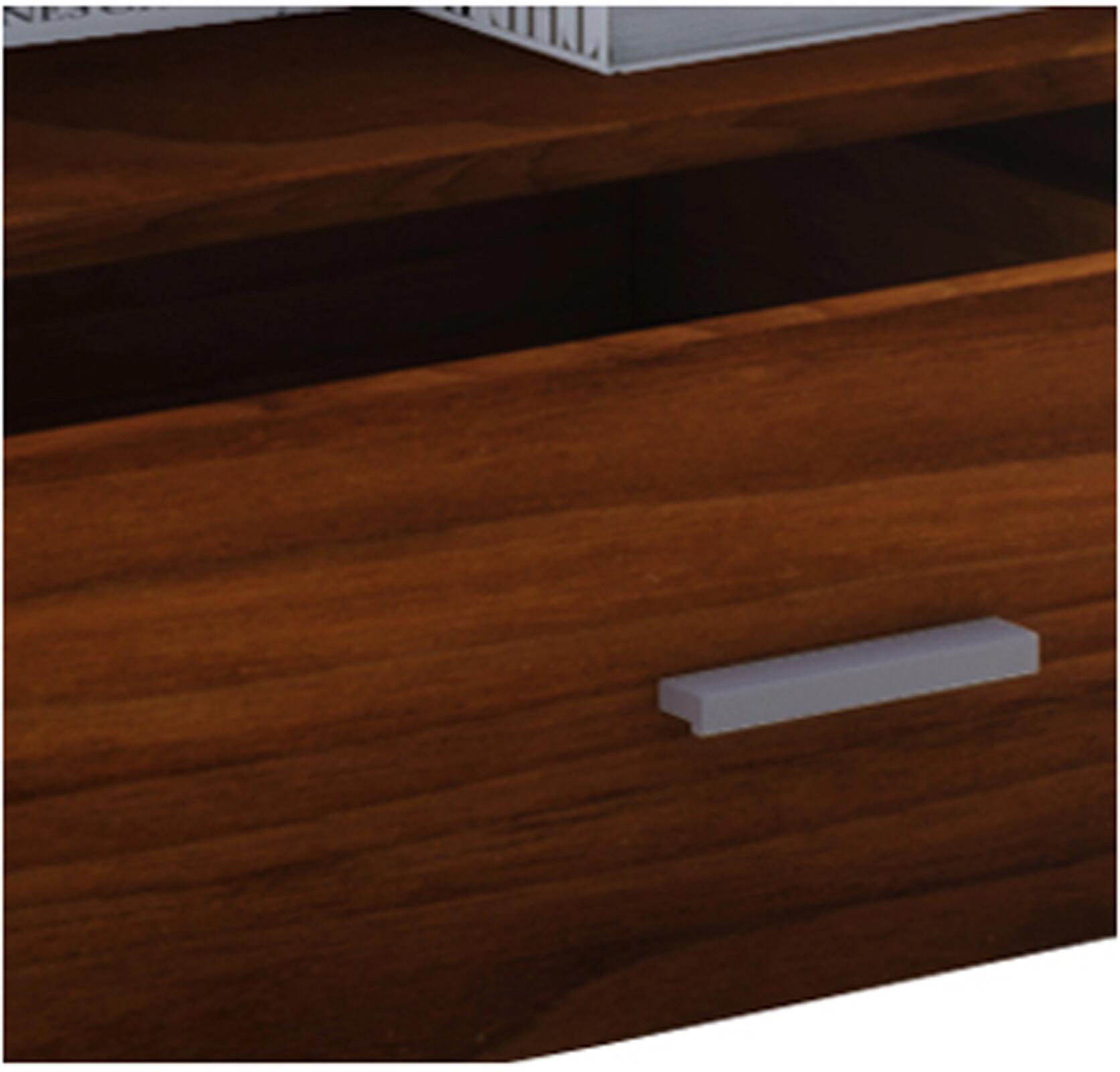 VCM Möbel Couchtisch Junata nussbaum Holzwerkstoff B/H/T: ca. 110x44x52 cm