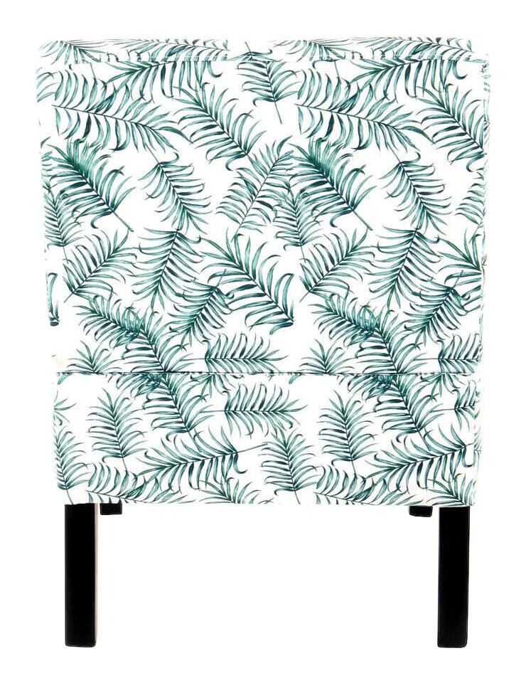 Stuhl Indira 200 grün Microfaser B/H/T: ca. 56x73,5x84 cm