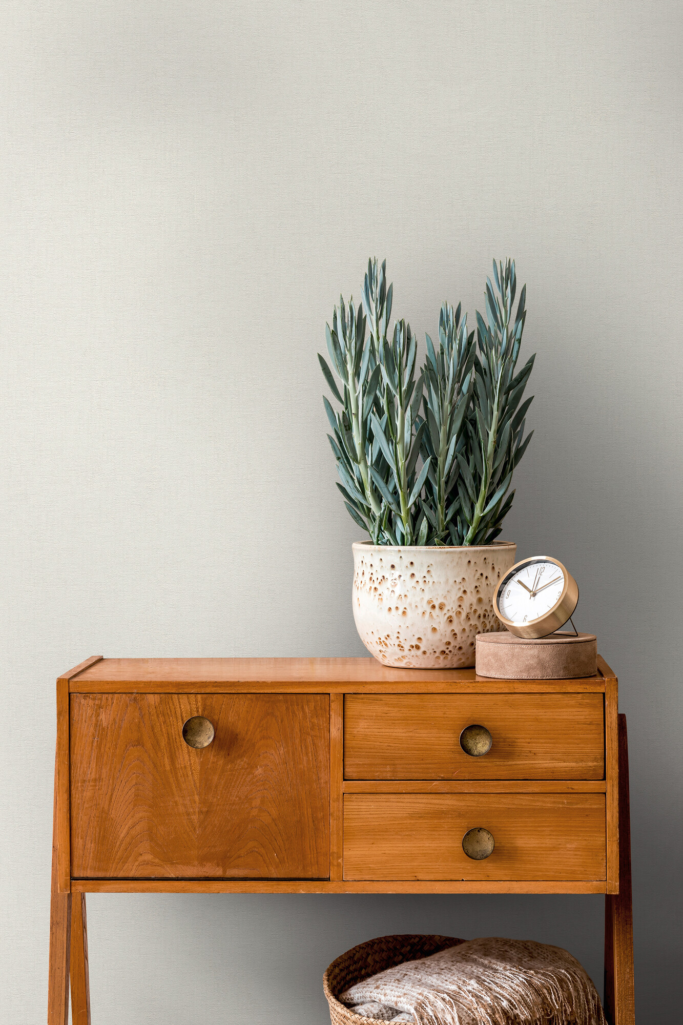 A.S.Creation Vliestapete hellgrau B/H/D: ca. 53x1005x8,7 cm