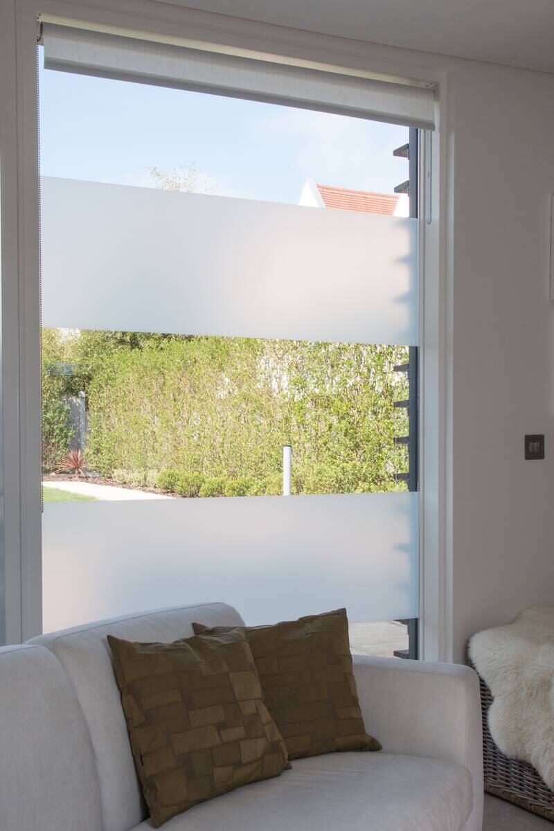 d-c-fix Fensterfolie Milky weiß transparent B/L: ca. 90x150 cm