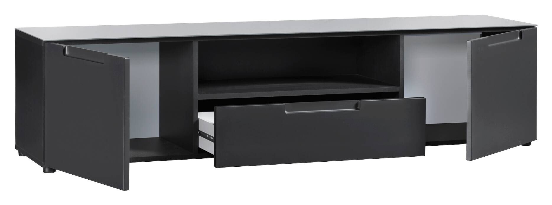 TV-Lowboard Mailand anthrazit B/H/T: ca. 168x41x40 cm