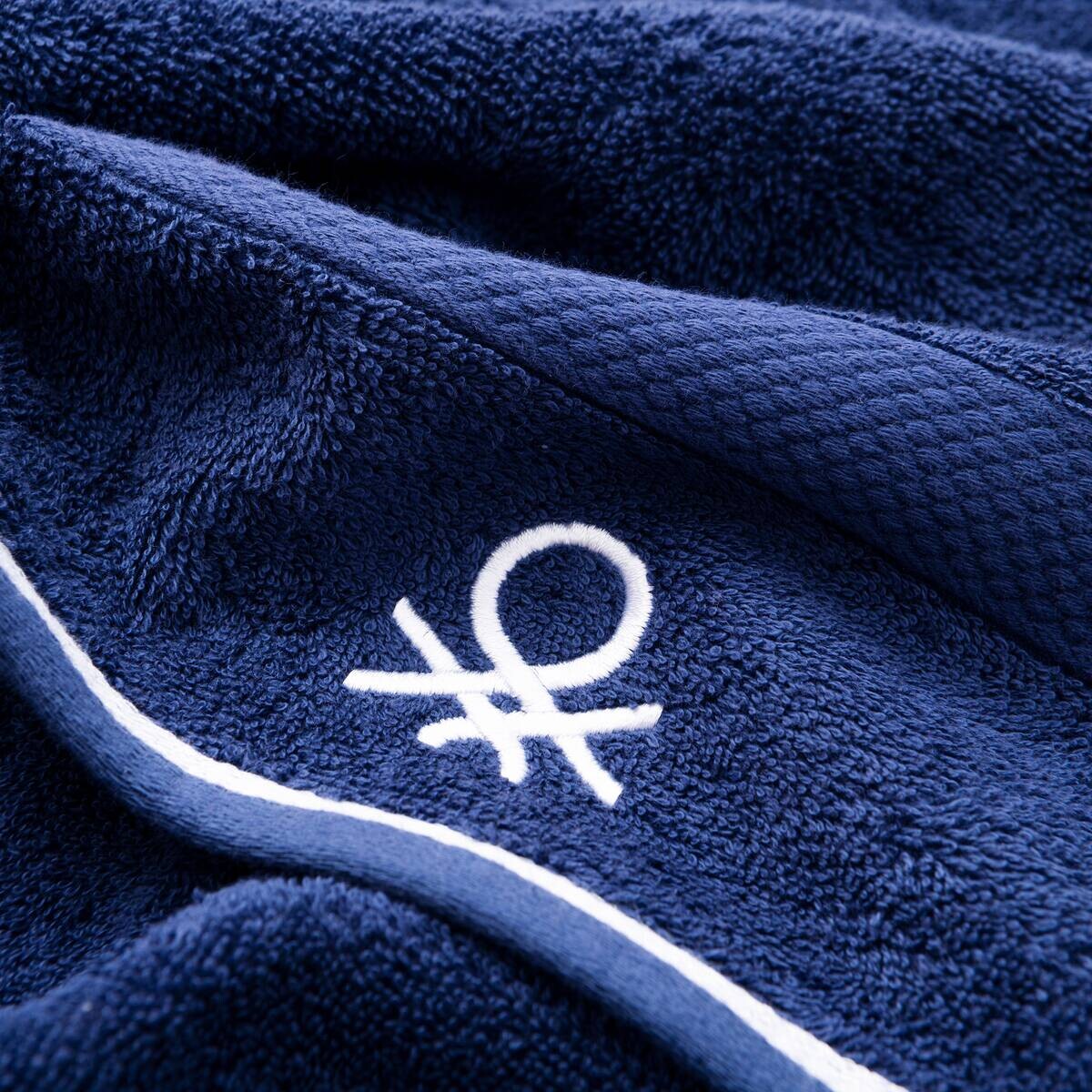 BENETTON Handtuch CORE dunkelblau Baumwolle B/L: ca. 50x90 cm