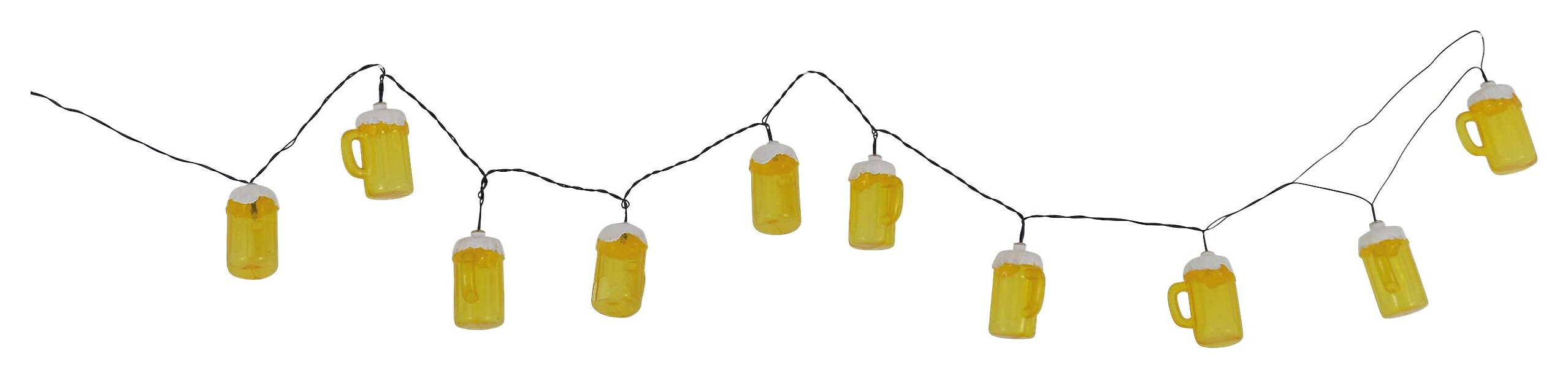 LED-Lichterkette 5149515 gelb Kunststoff L: ca. 500 cm