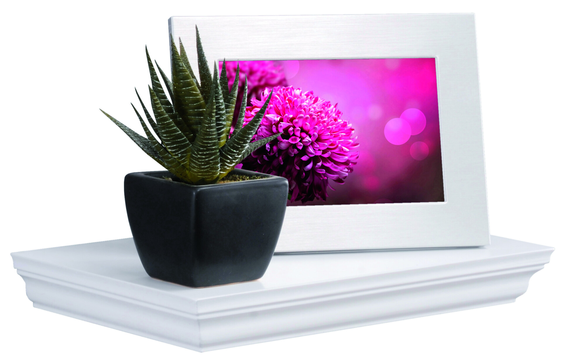 Wandboard Landwood 30 weiß B/T/S: ca. 30x19,5x3,8 cm