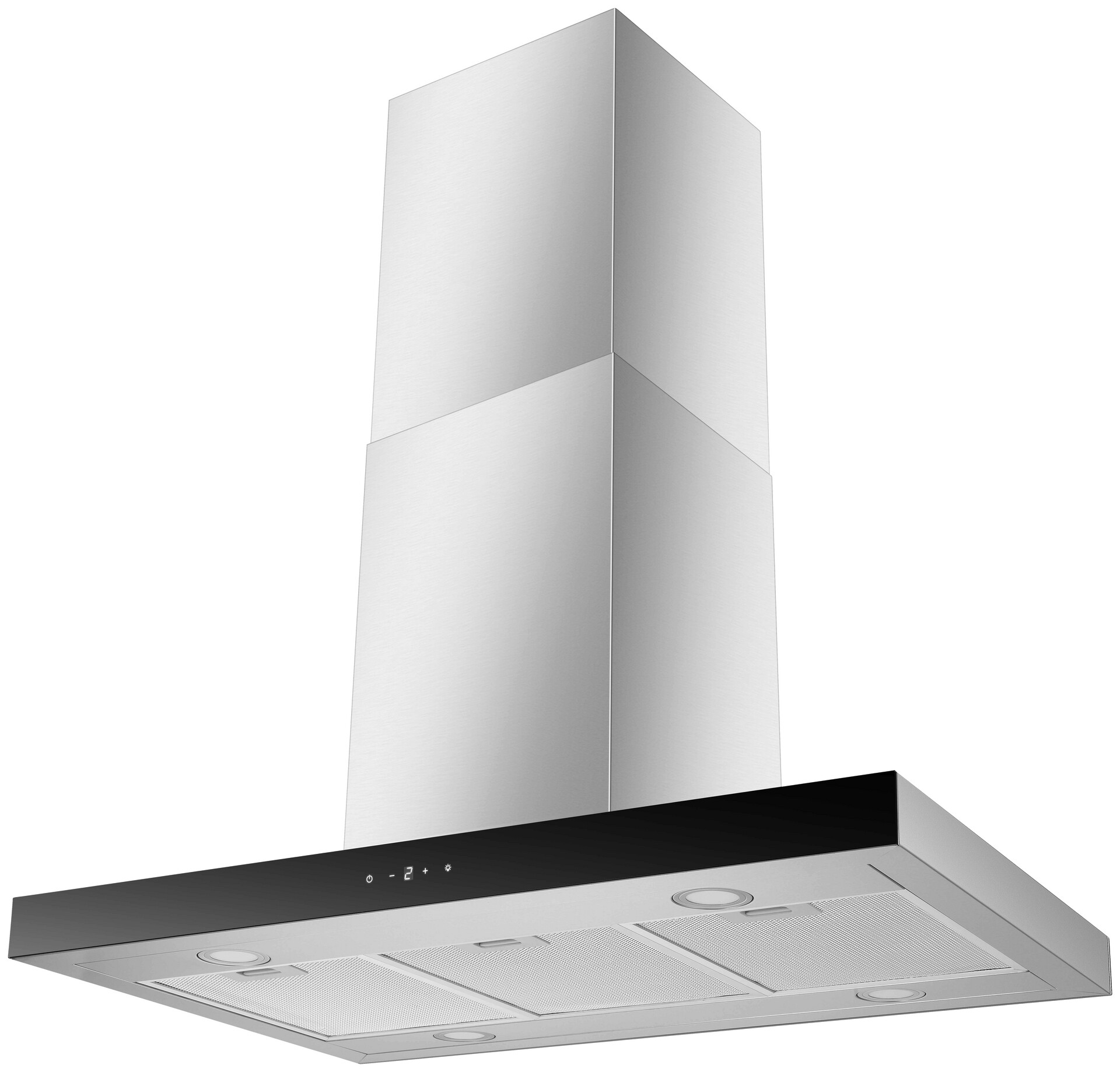 Respekta Inselküche Premium grau hochglänzend B/H/T: ca. 310x200x270 cm