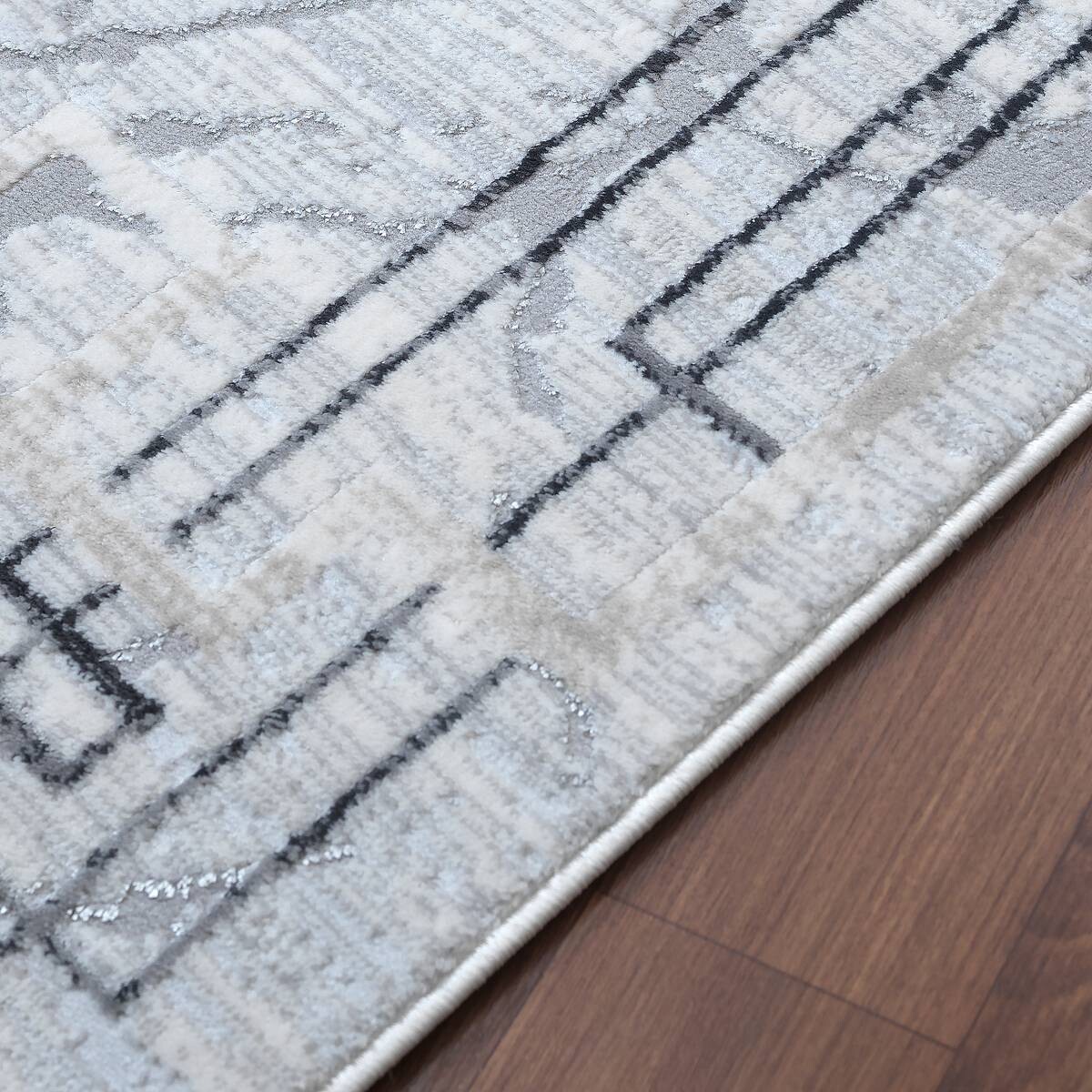 Sanat Teppich Harmony hellgrau B/L: ca. 160x220 cm