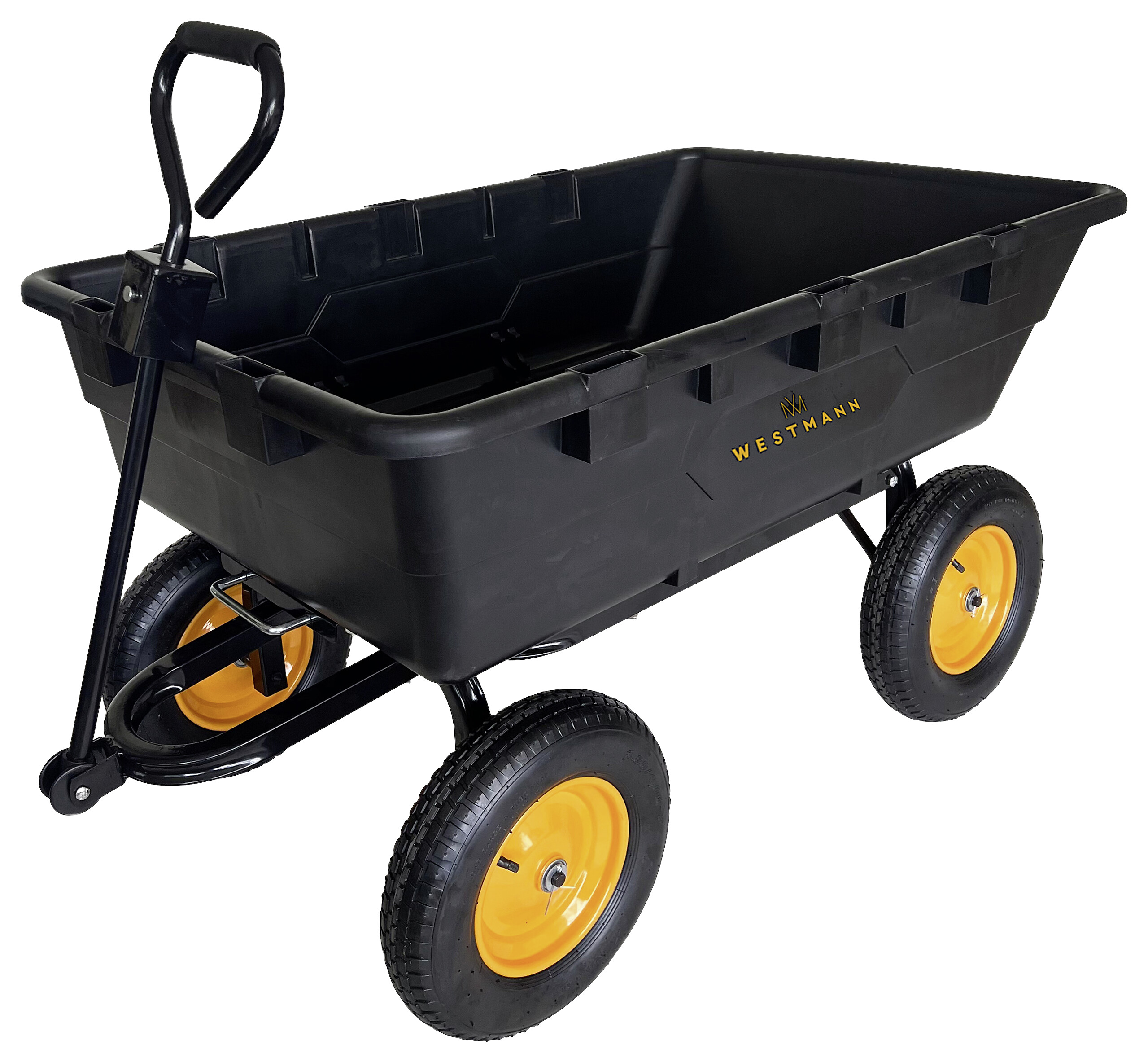 Westmann Schubkarre Prakta schwarz B/H/L: ca. 108x83x145 cm