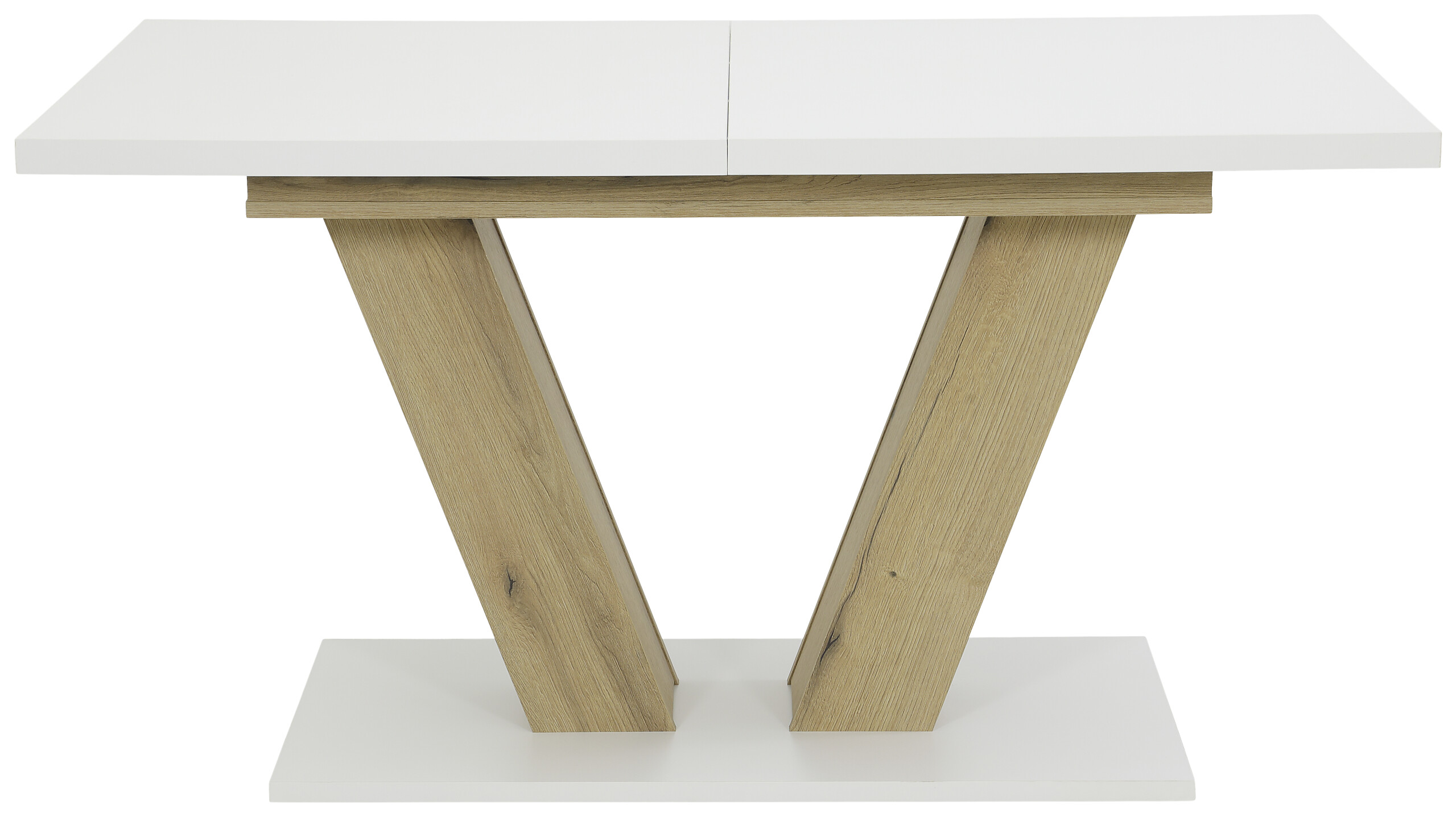 Esstisch Hamm weiß Eiche B/H/T: ca. 180x76x90 cm