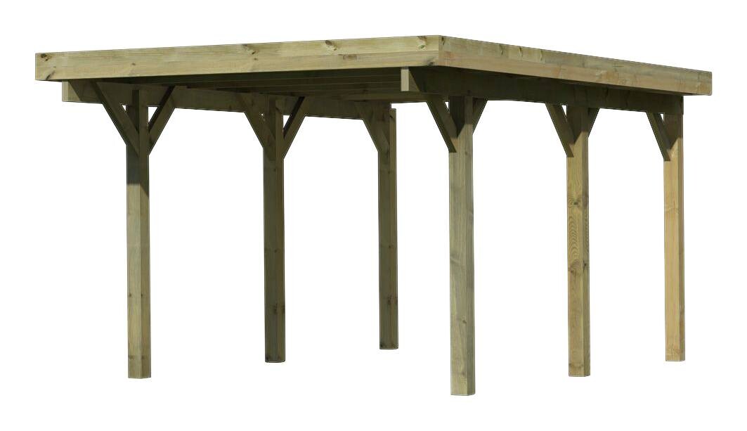 Karibu Carport Classic 1A B/H/T: ca. 318x234x480 cm
