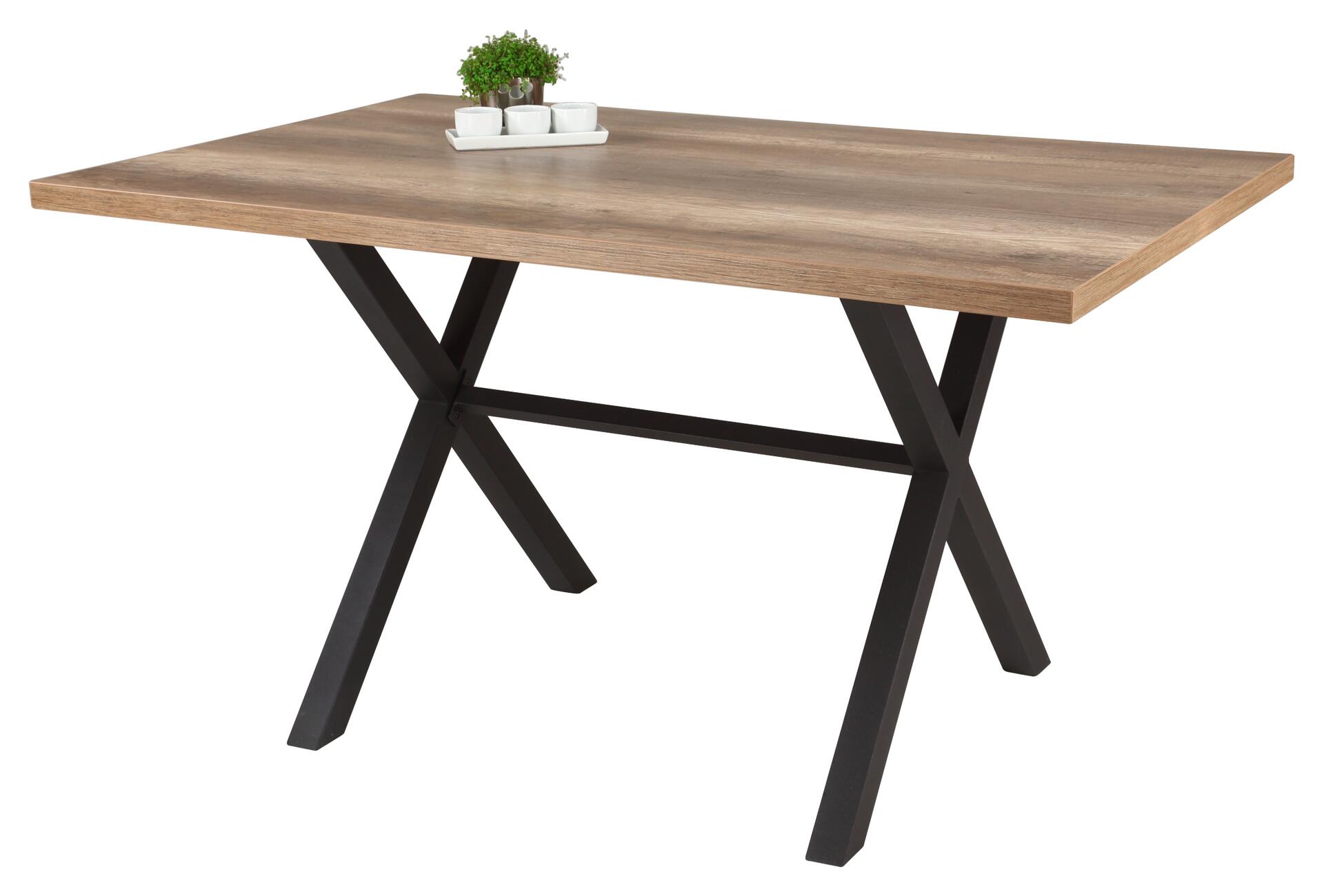 Esstisch Bonny Monument Nachbildung B/H/T: ca. 140x75x90 cm