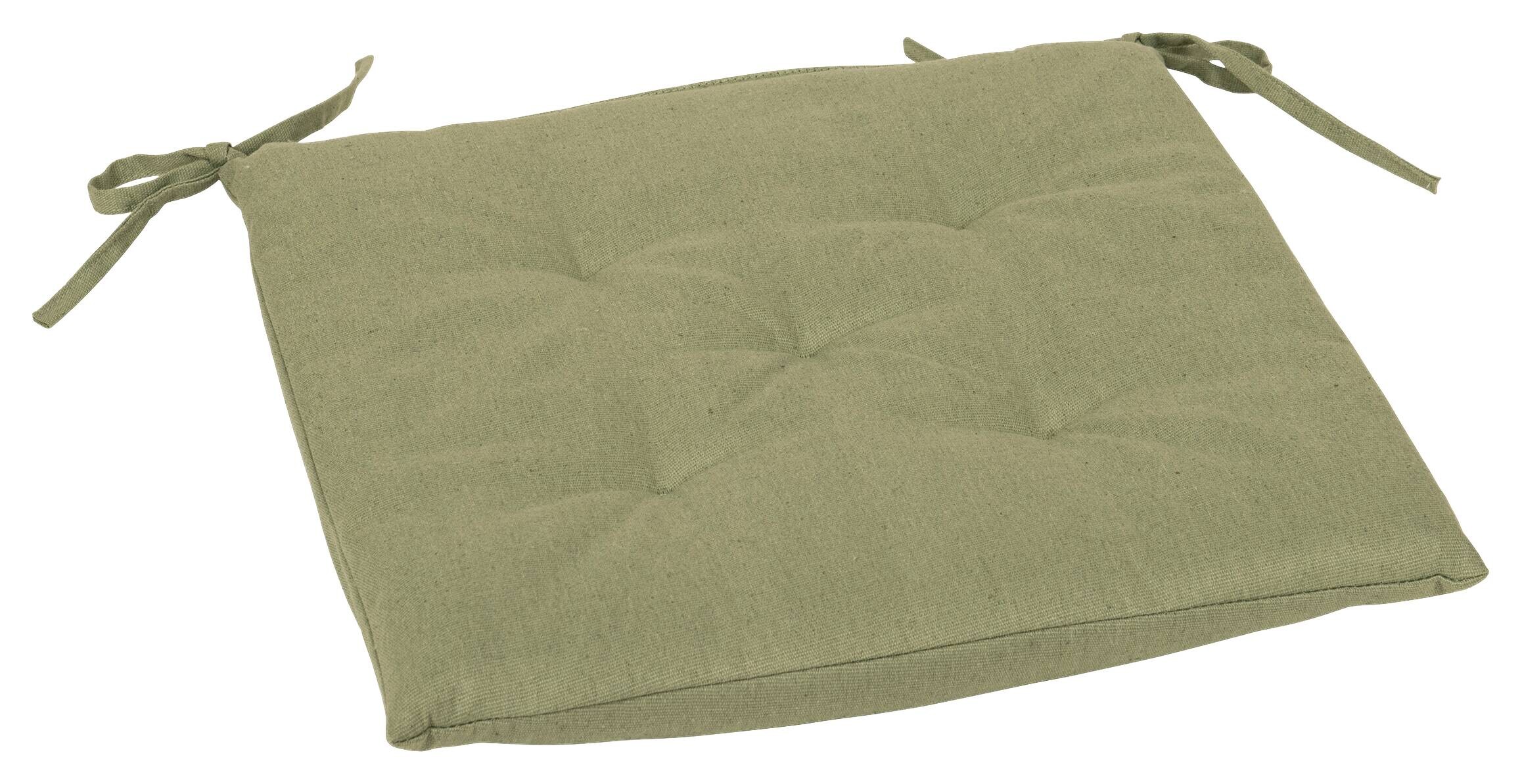 Auflage Fiona salbei Baumwolle B/H/L: ca. 40x4x40 cm