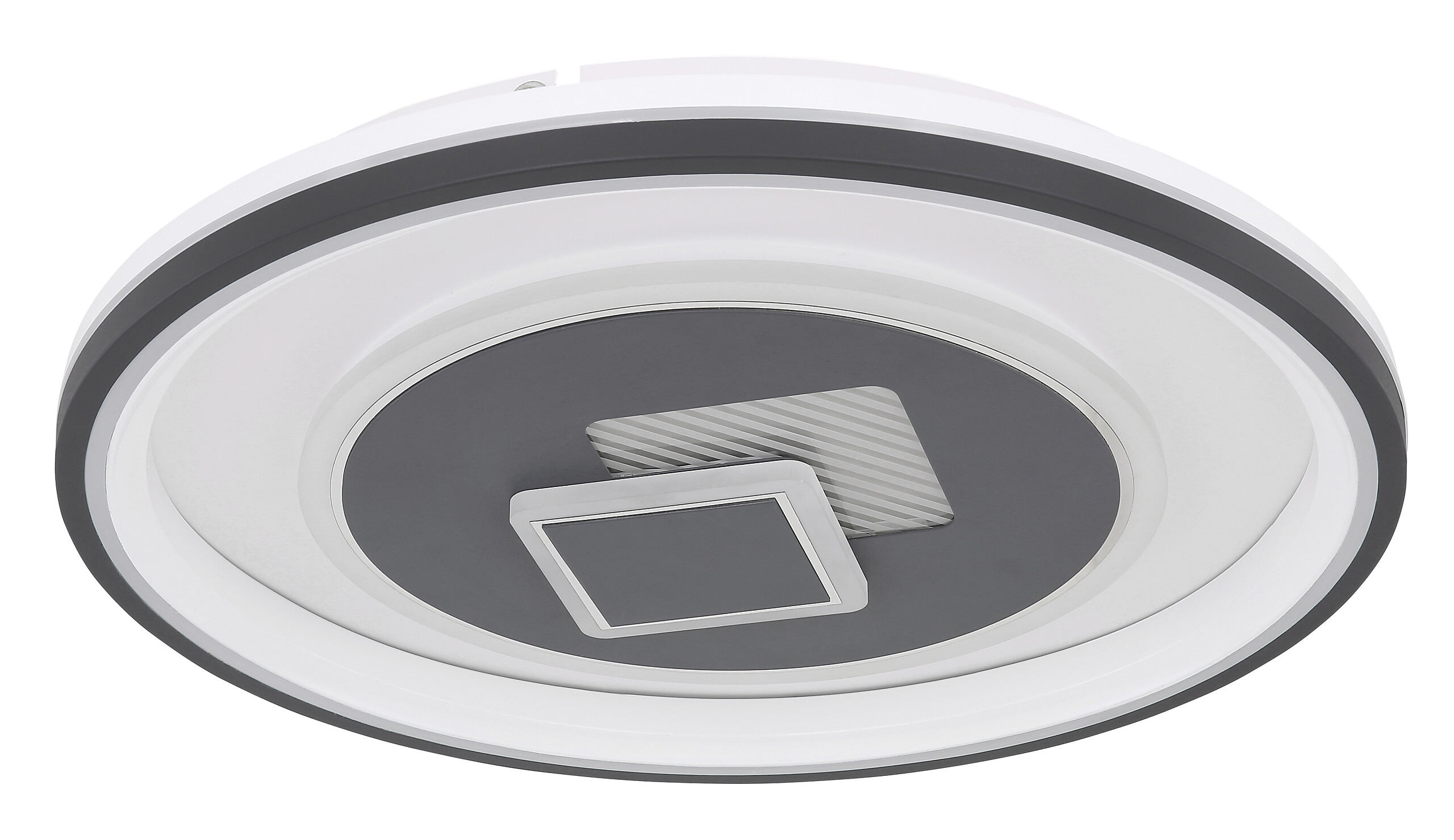 GLOBO Deckenleuchte SUNDI 48454-46 weiß Graphit Metall Acryl H/D: ca. 7x50 cm