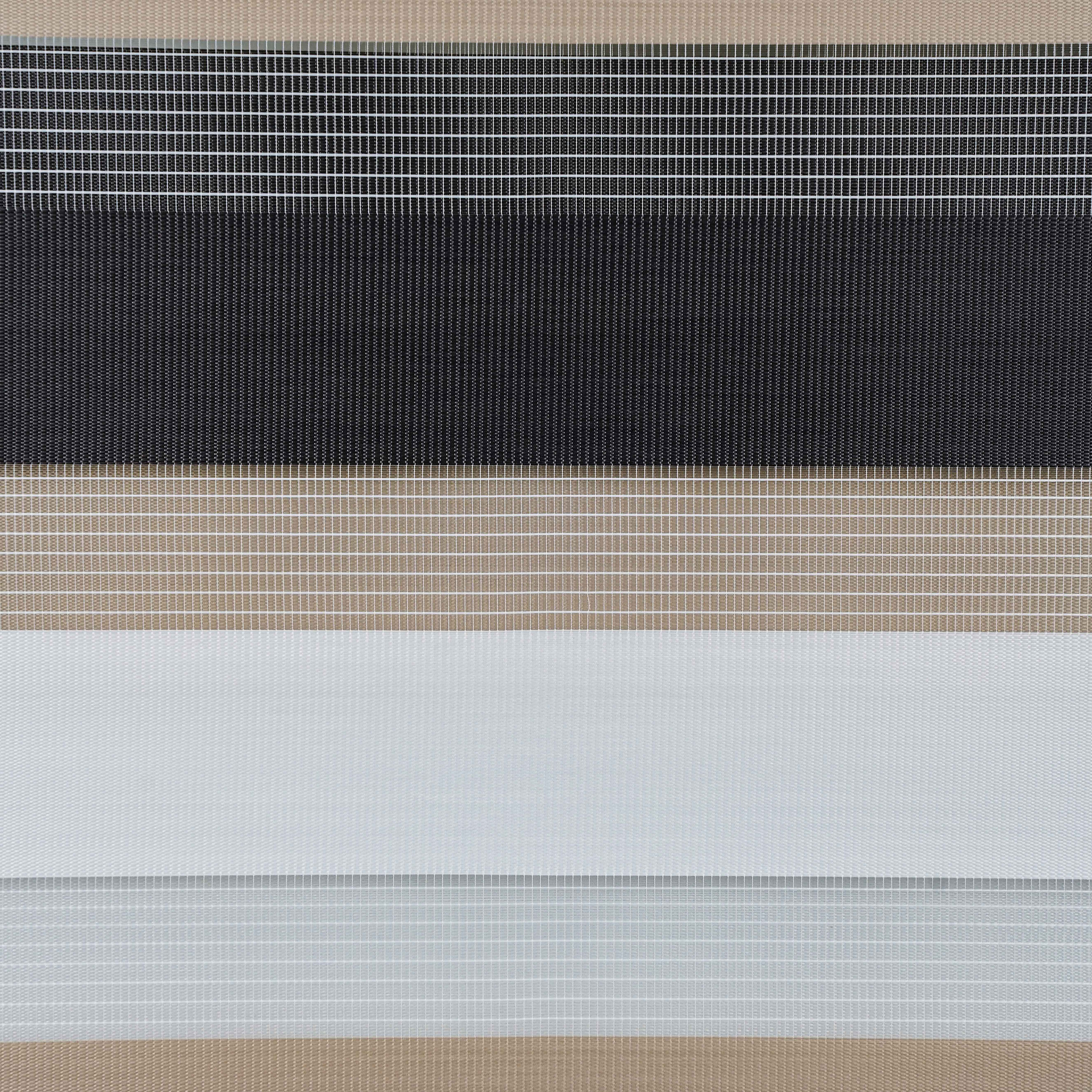 Doppelrollo Just-Triple Cappuccino B/L: ca. 100x160 cm