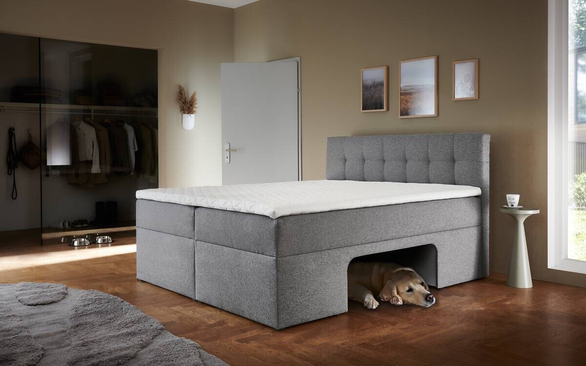 Boxbett Petty II hellgrau B/H/T: ca. 180x112x210 cm Boxbett Petty II hellgrau B/H/T: ca. 180x112x210 cm