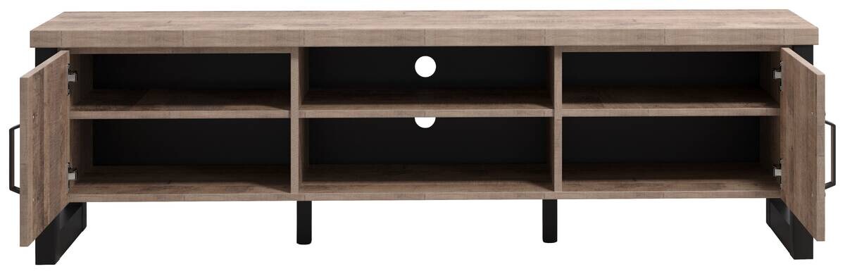 TV-Lowboard Emile Eiche Tabak Nachbildung B/H/T: ca. 166x50x45 cm