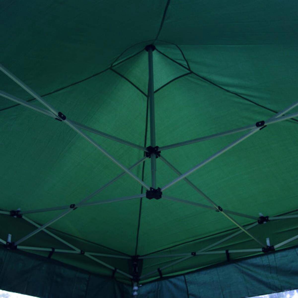 VCM Pavillon PROFI grün Metall B/H/L: ca. 300x220x300 cm