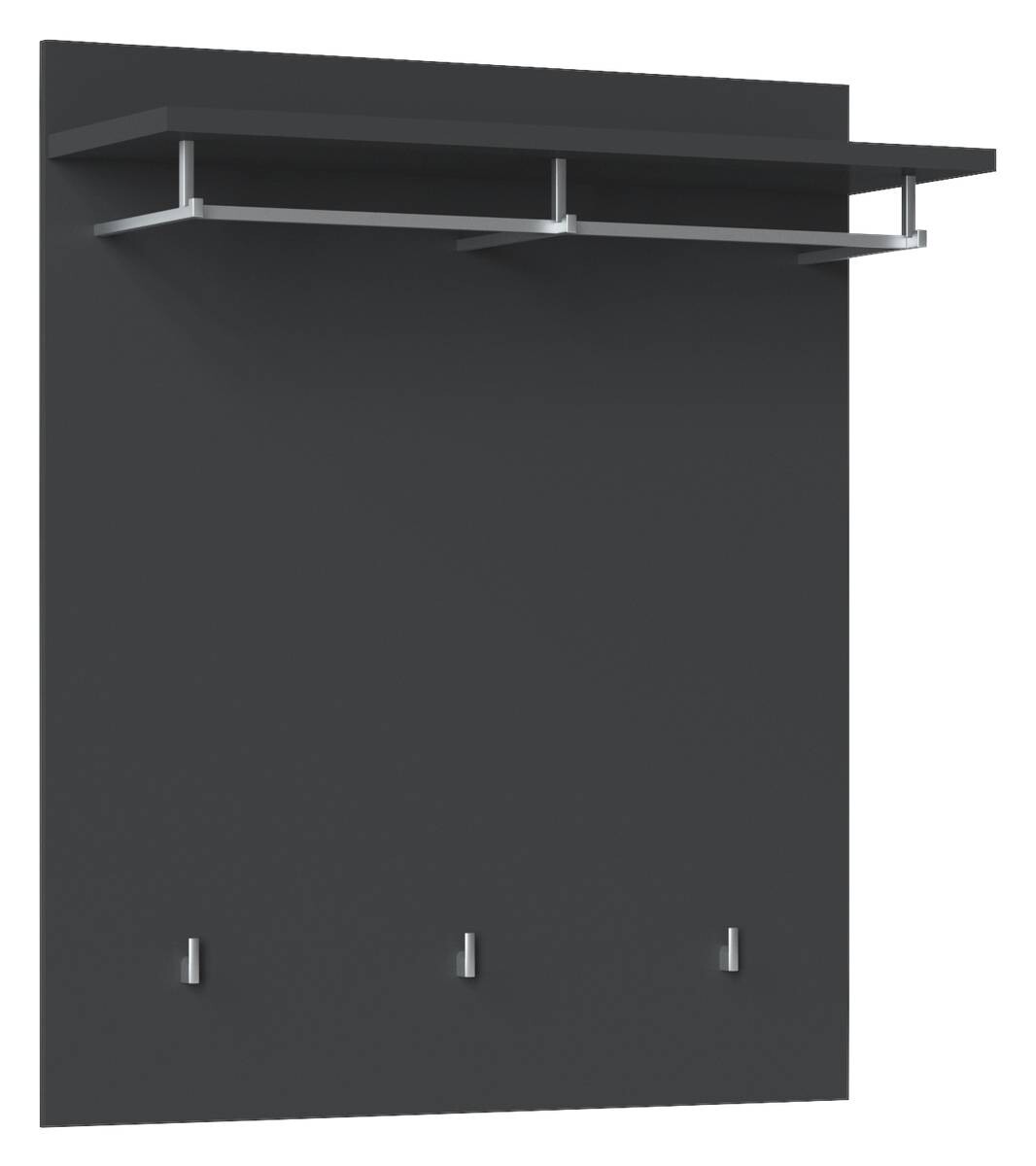 Garderobenpaneel Spring anthrazit B/H/T: ca. 86x101x30 cm