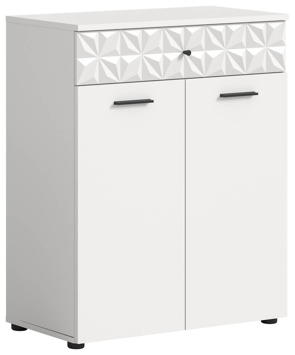 Badkommode Prisma weiß B/H/T: ca. 70x85x34 cm