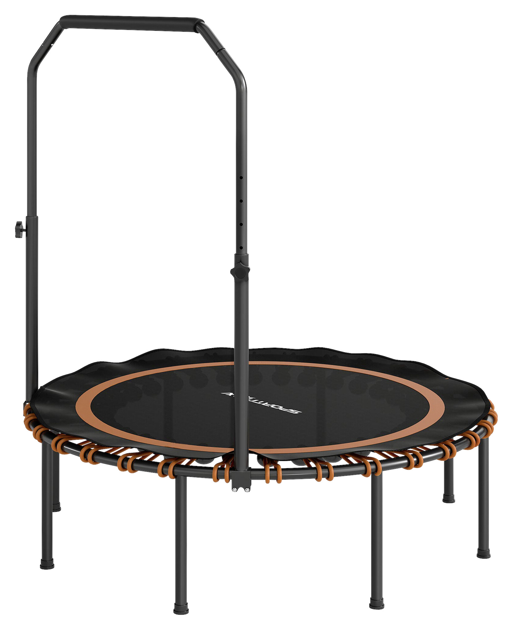 SPORTNOW Fitness Trampolin orange B/H/L: ca. 114x129x114 cm
