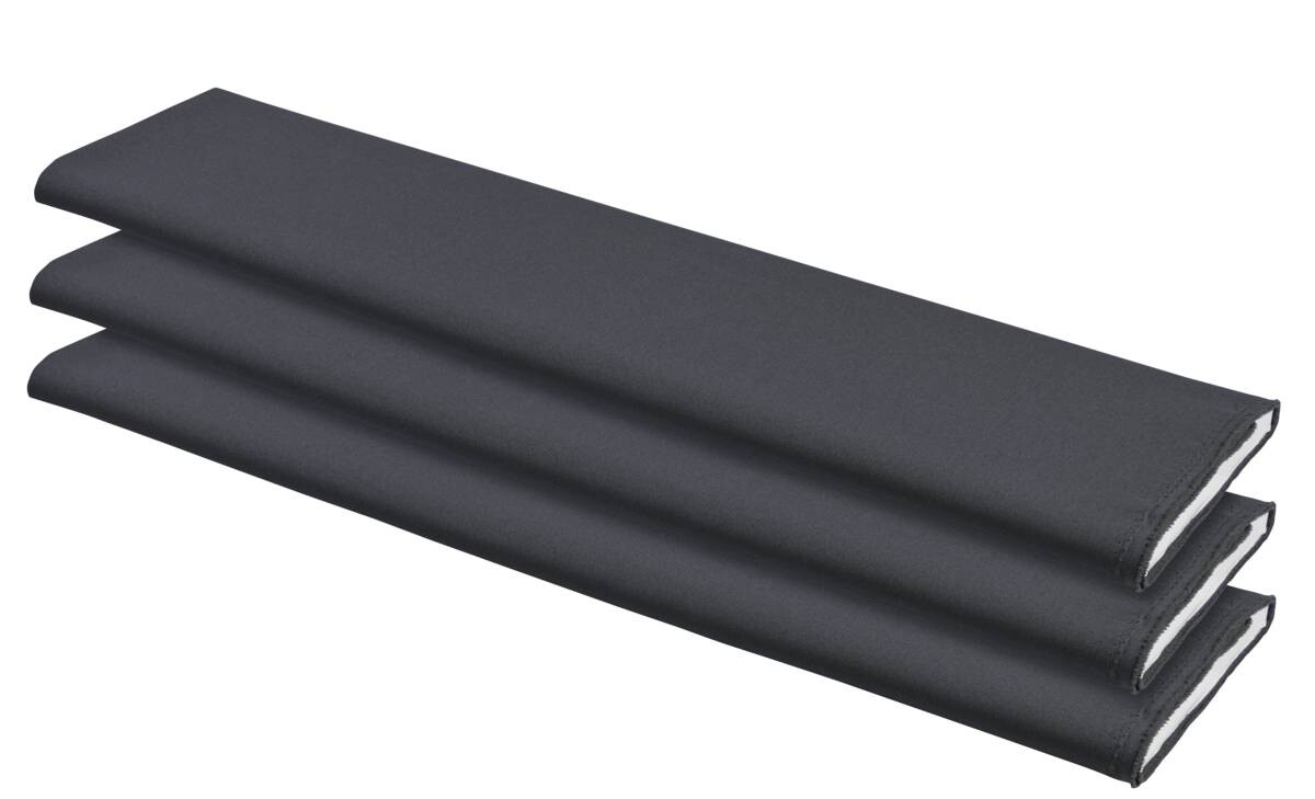 Dekostoff Satinette silber B: ca. 145 cm