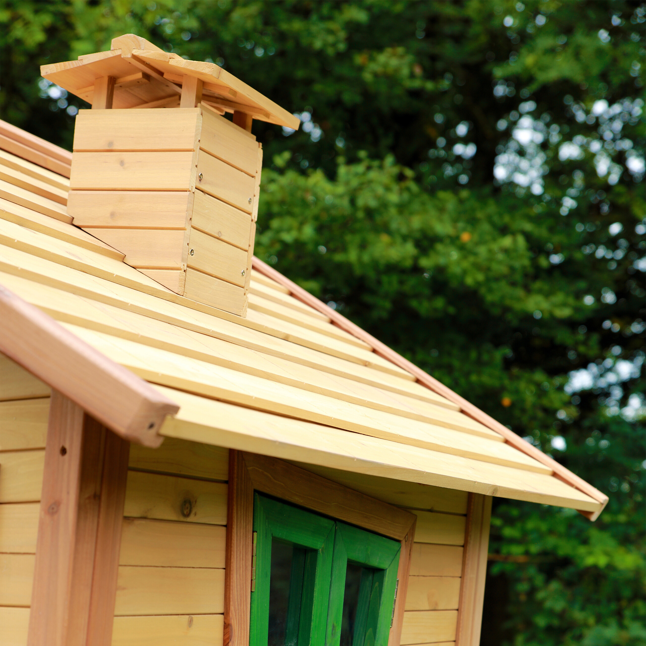 AXI Spielhaus Alice braun B/H/L: ca. 144x146x157 cm