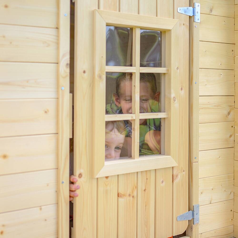 Timbela Kinderspielhaus M570M blau B/H/L: ca. 114x121x111 cm