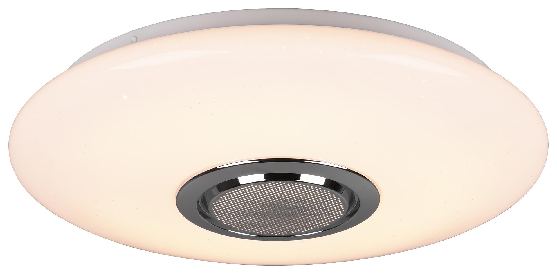 Reality Deckenleuchte Musica weiß Kunststoff H/D: ca. 8x41 cm