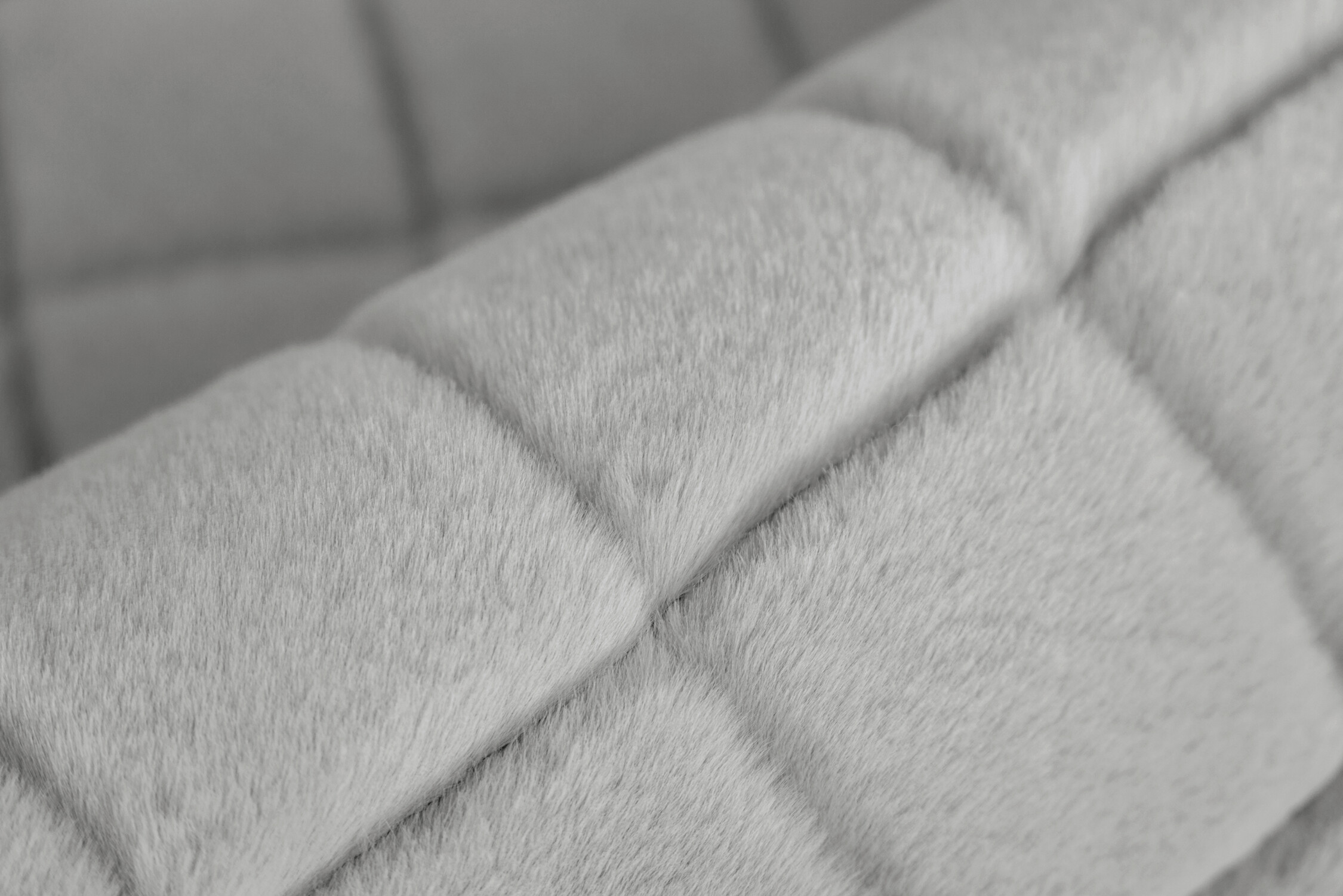 Padiro Hochflorteppich Imala 125 grau B/H/L: ca. 200x3x290 cm