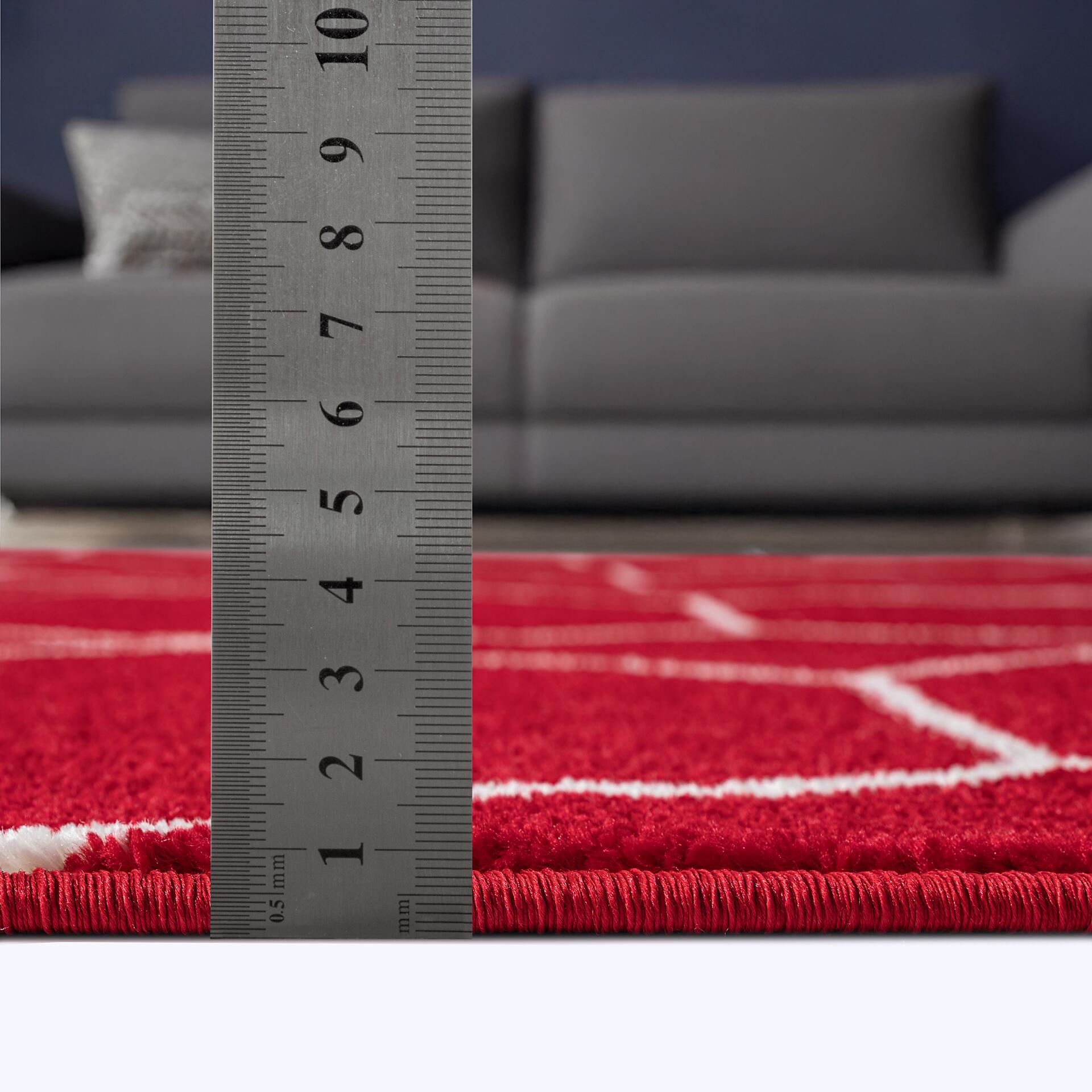 Sanat Teppich Trellis rot B/L: ca. 200x290 cm