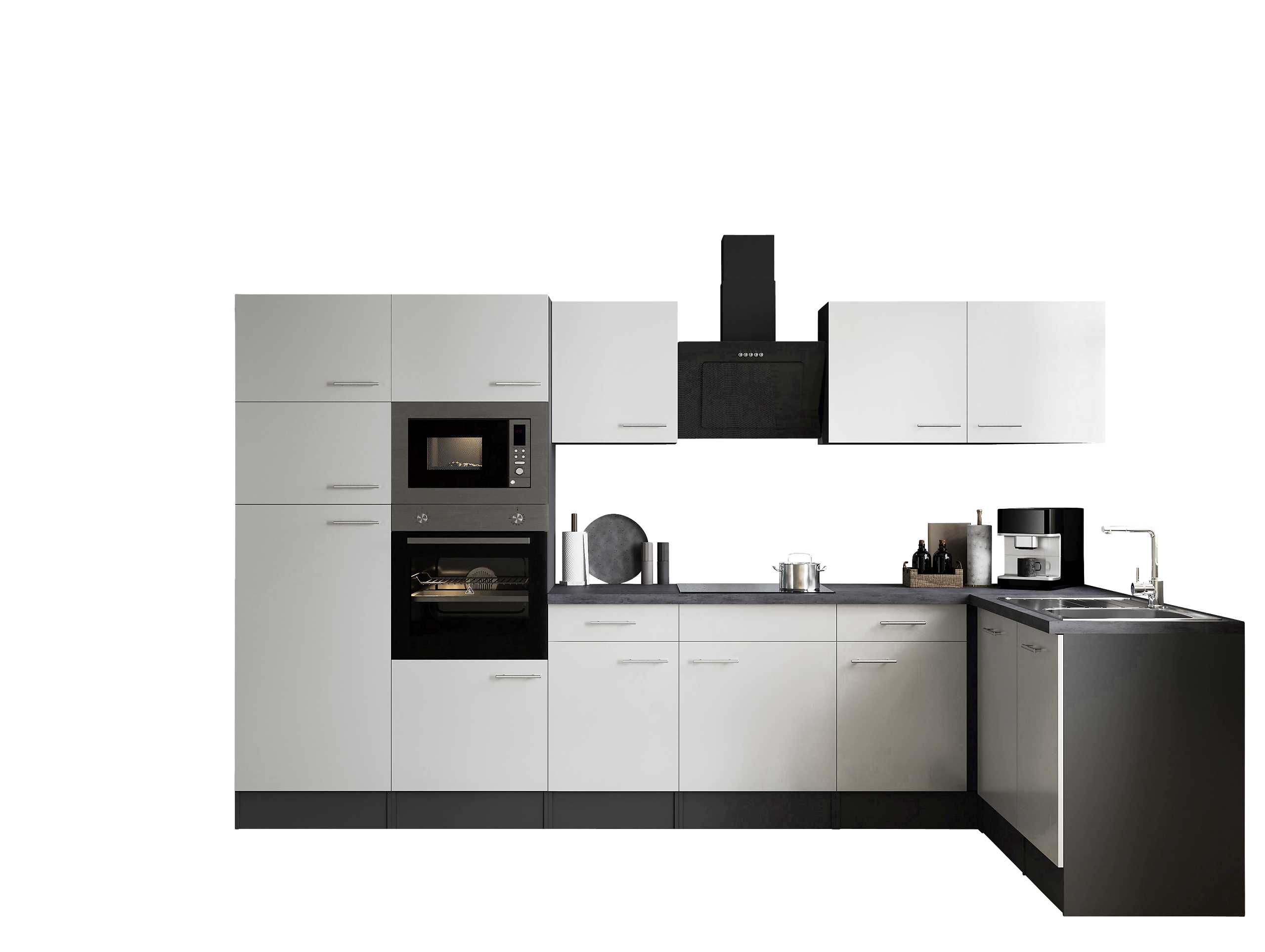 Winkelküche Oliver B/H/T: ca. 340x205x172 cm