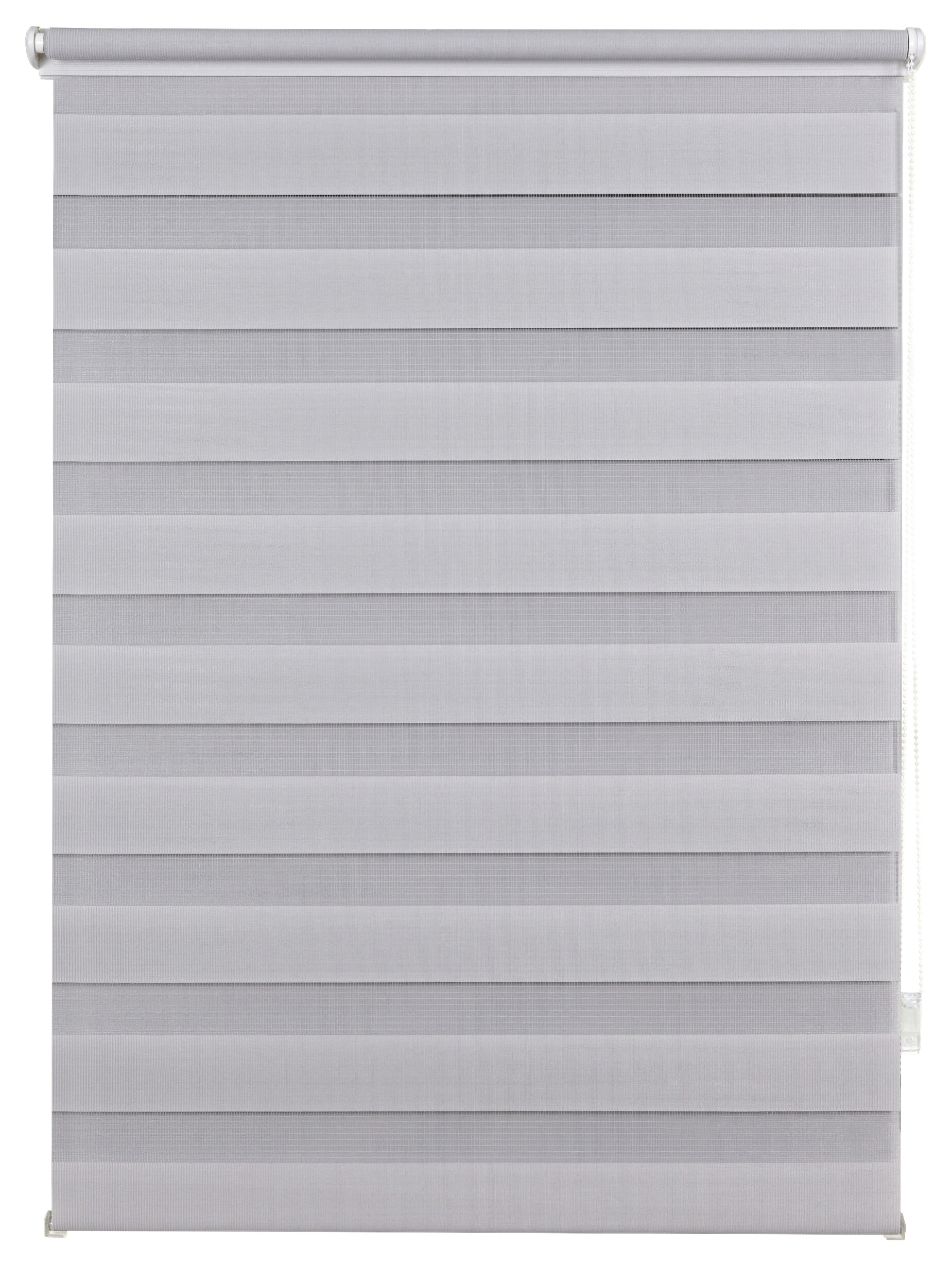 Doppelrollo Just grau B/L: ca. 110x160 cm