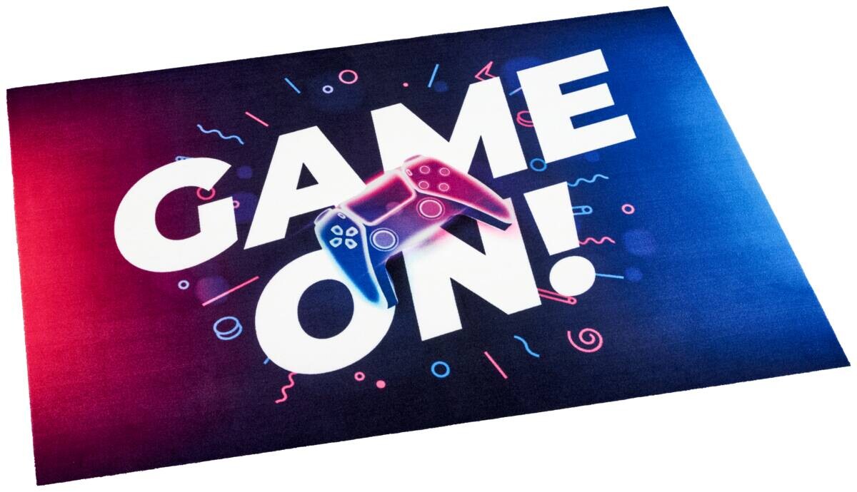 Fußmatte Velvet Gaming Multi B/L: ca. 90x150 cm